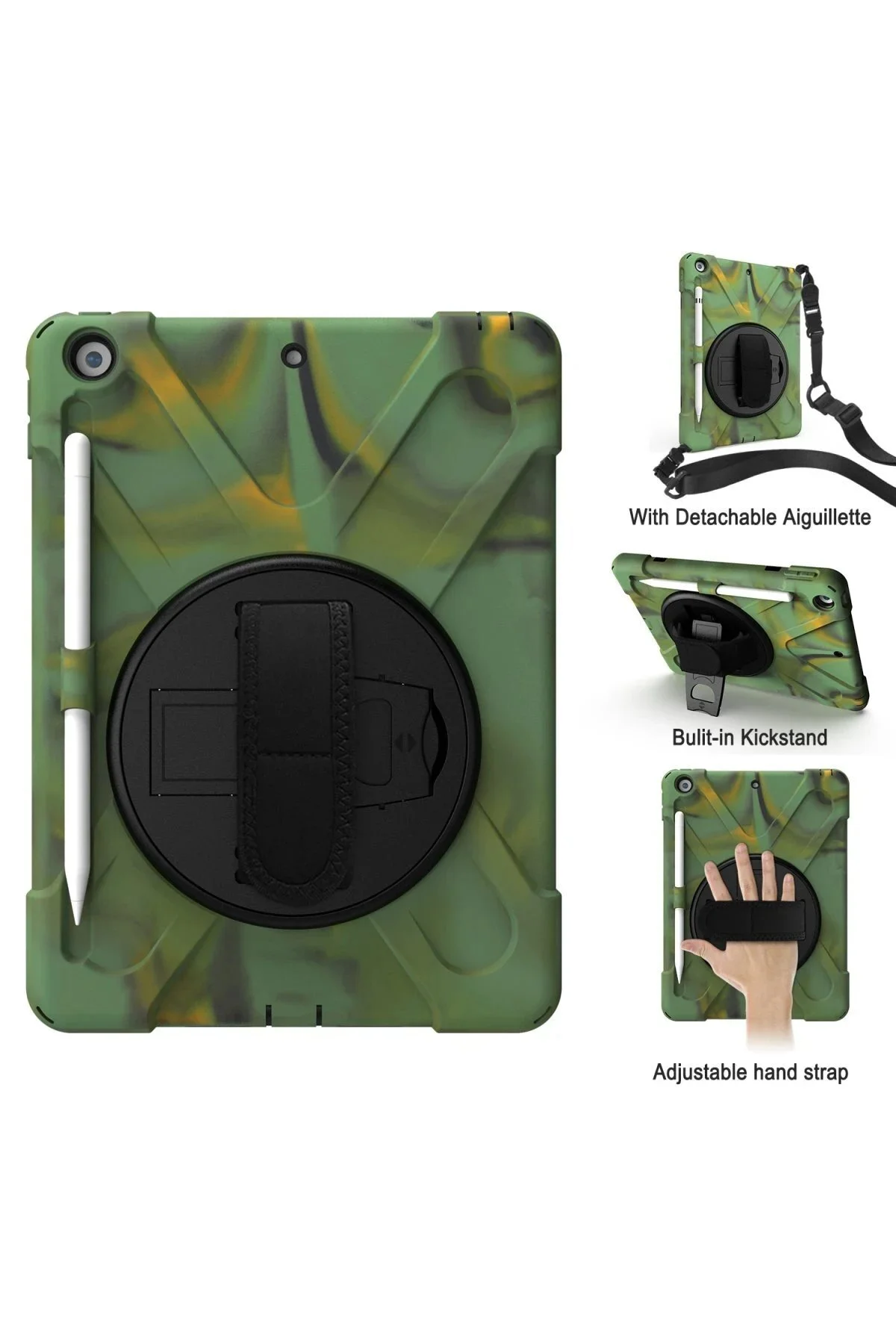کاور تبلت IPAD 5 AIR 9.7 CASE AMAZING TABLET COVER COMOUFLAGE İsmiyle Al