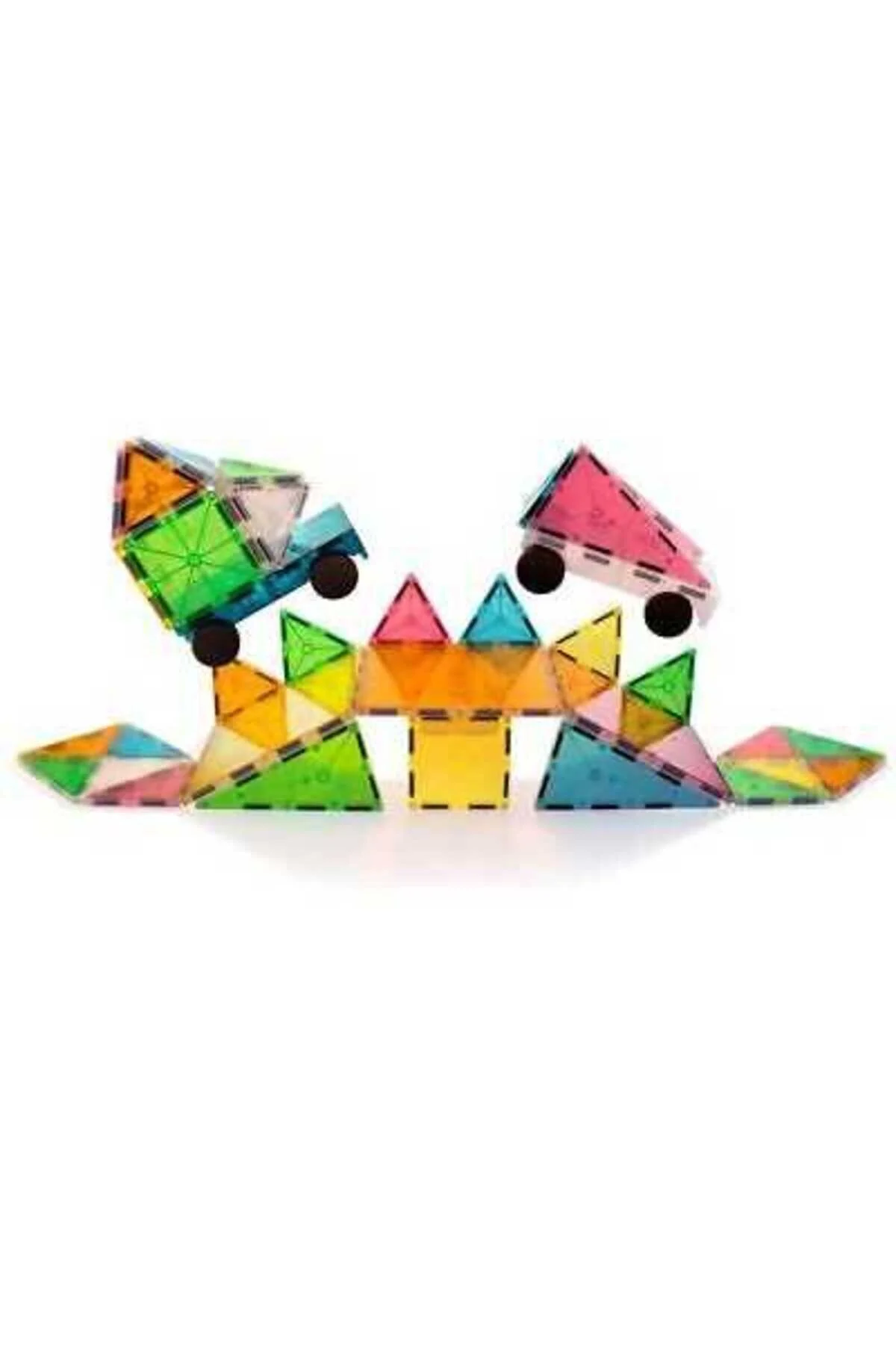 لگو و اسباب بازی های ساخت محور MAGNA TILES GRAND PRIX 50 PIECES 15850 از ترکیه Magna Tiles