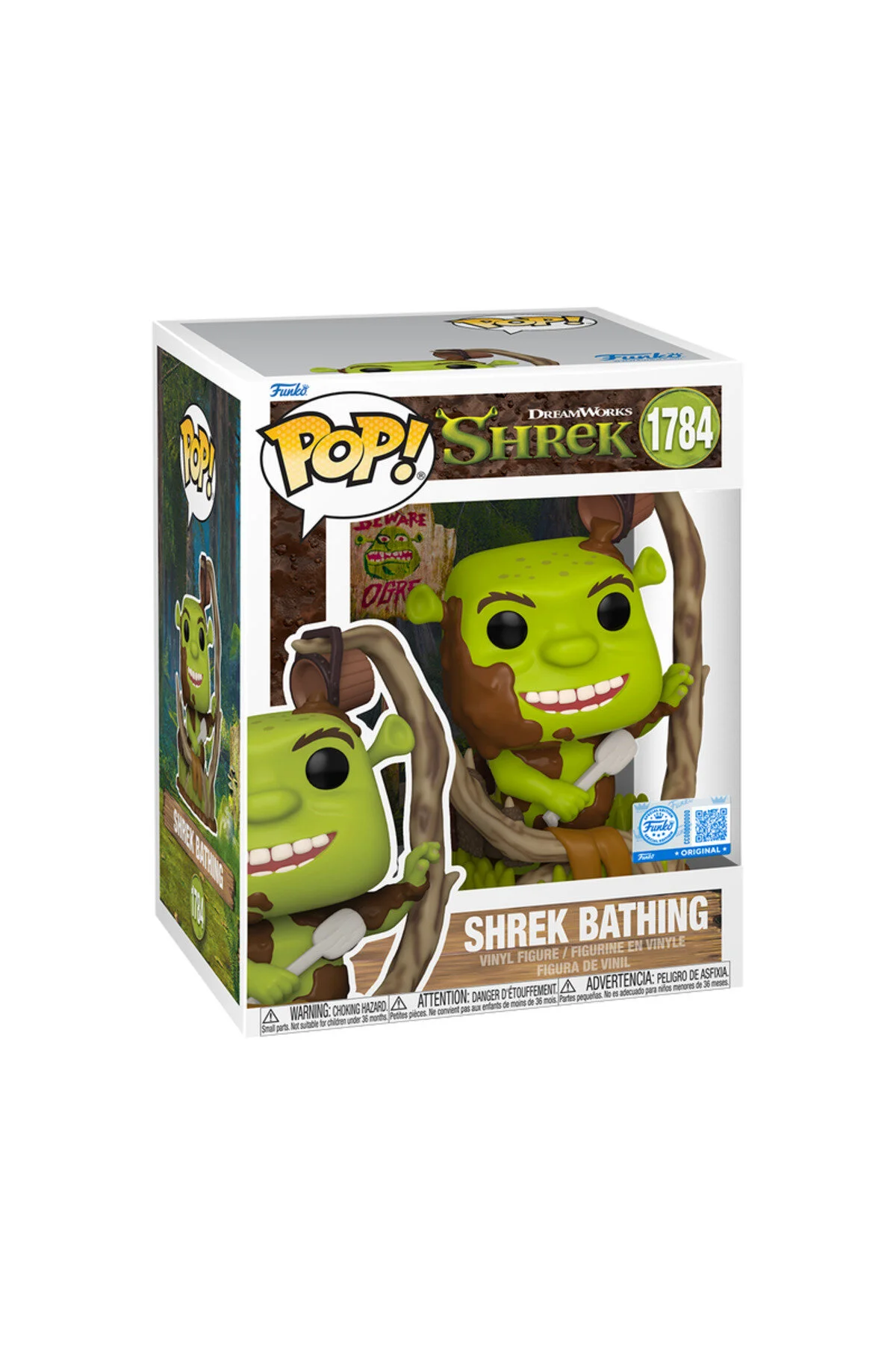 فیگور شرک پاپ! SHREK BATHING 1784 EDITION SPECIAL منحصر به فرد Funko