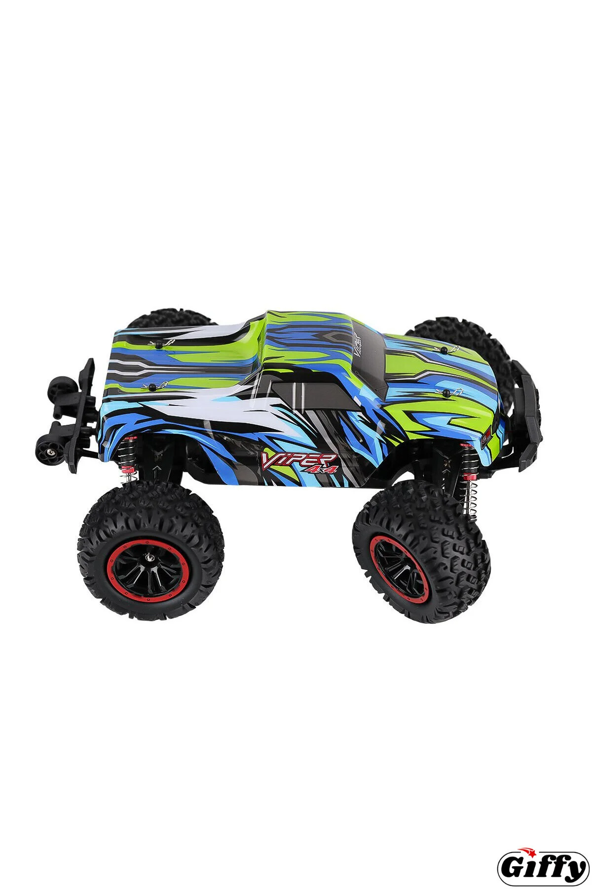 100 کیلومتر سرعت ماشین کنترل از راه دور براشلس اسباب بازی OFF ROAD 4X4 قابل شارژ در مقیاس 1:12 خارج جاده ترکیه giffy