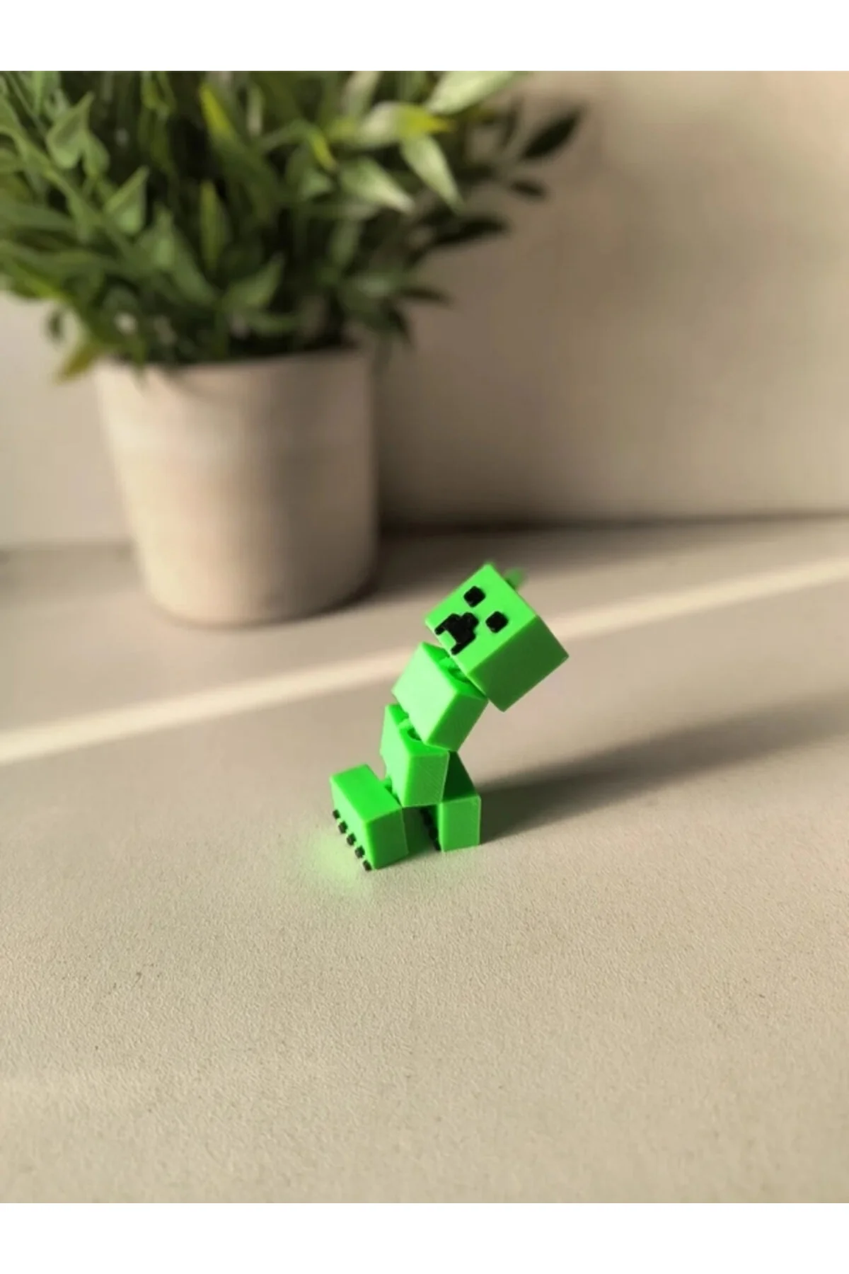اشیاء دکوراتیو و مجسمه شکل خزنده متحرک MINECRAFT اورجینال FLEXIS WE MAKE IT POSSIBLE FOR YOU