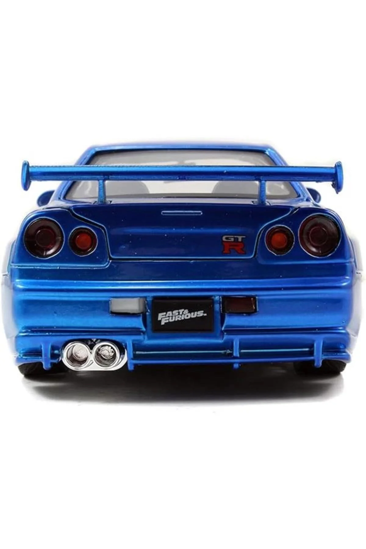 ماشین اسباب بازی های JADA FAST & FURIOUS متناسب با NISSAN SKYLINE GT R R34 مردانه 1:24 مقیاس آبی Samorian