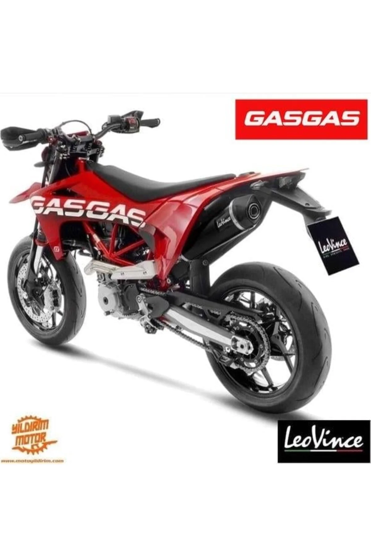 اگزوز GASGAS ES SM 700 EGZOZ 22 24 LeoVince