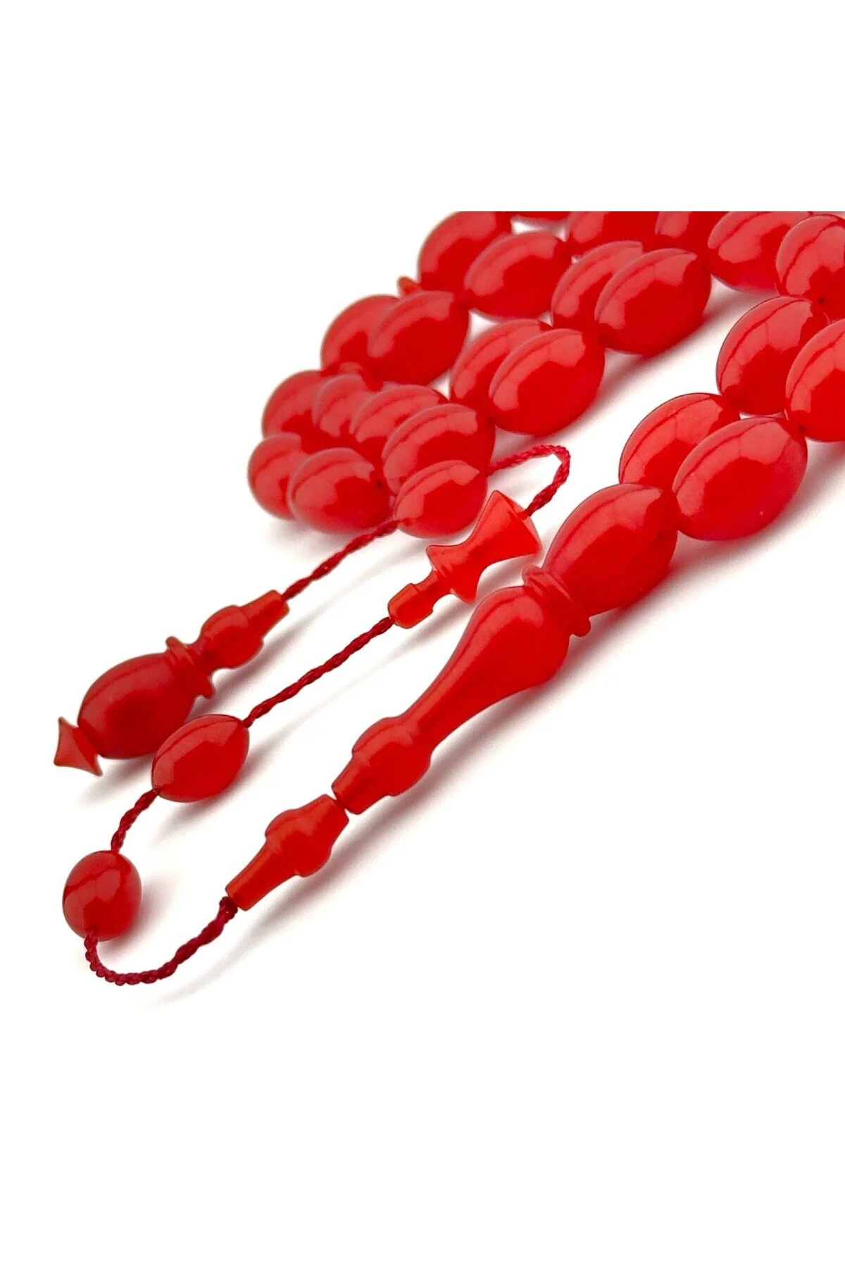 تسبیح مدل SEMAZEN MISTY CLERY CHERRY SQUEEZING AMBER ROSARY Tasarım