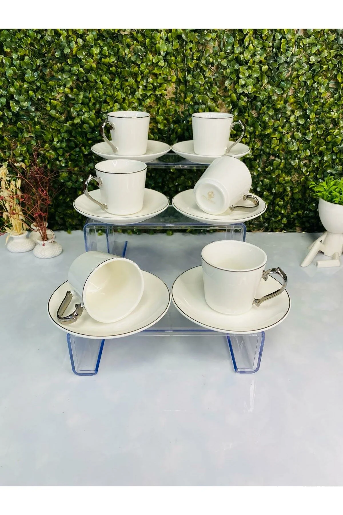 فنجان قهوه مجموعه لیموژ پلاتین اورجینال LİLA HOME