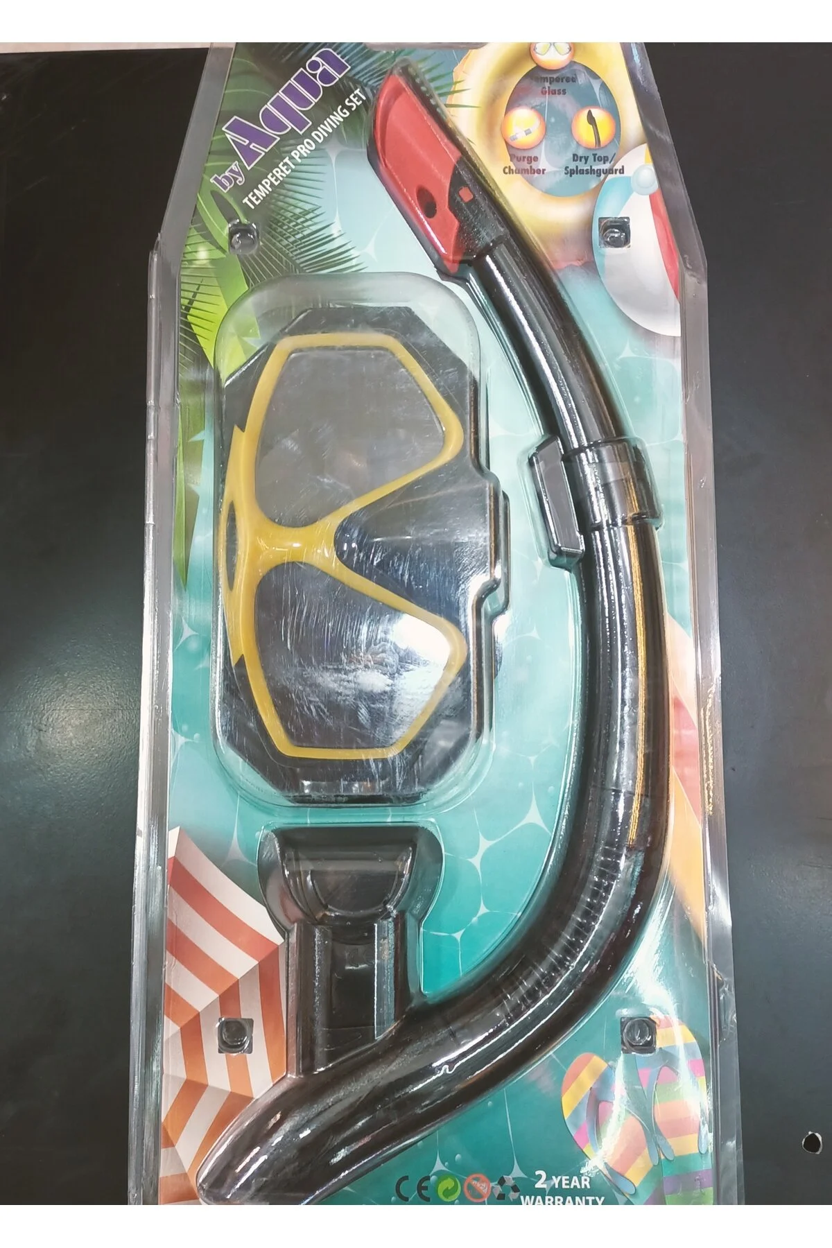 ماسک و اسنورکل توسط مجموعه SNORKEL AQUA TAMPERLI Intex