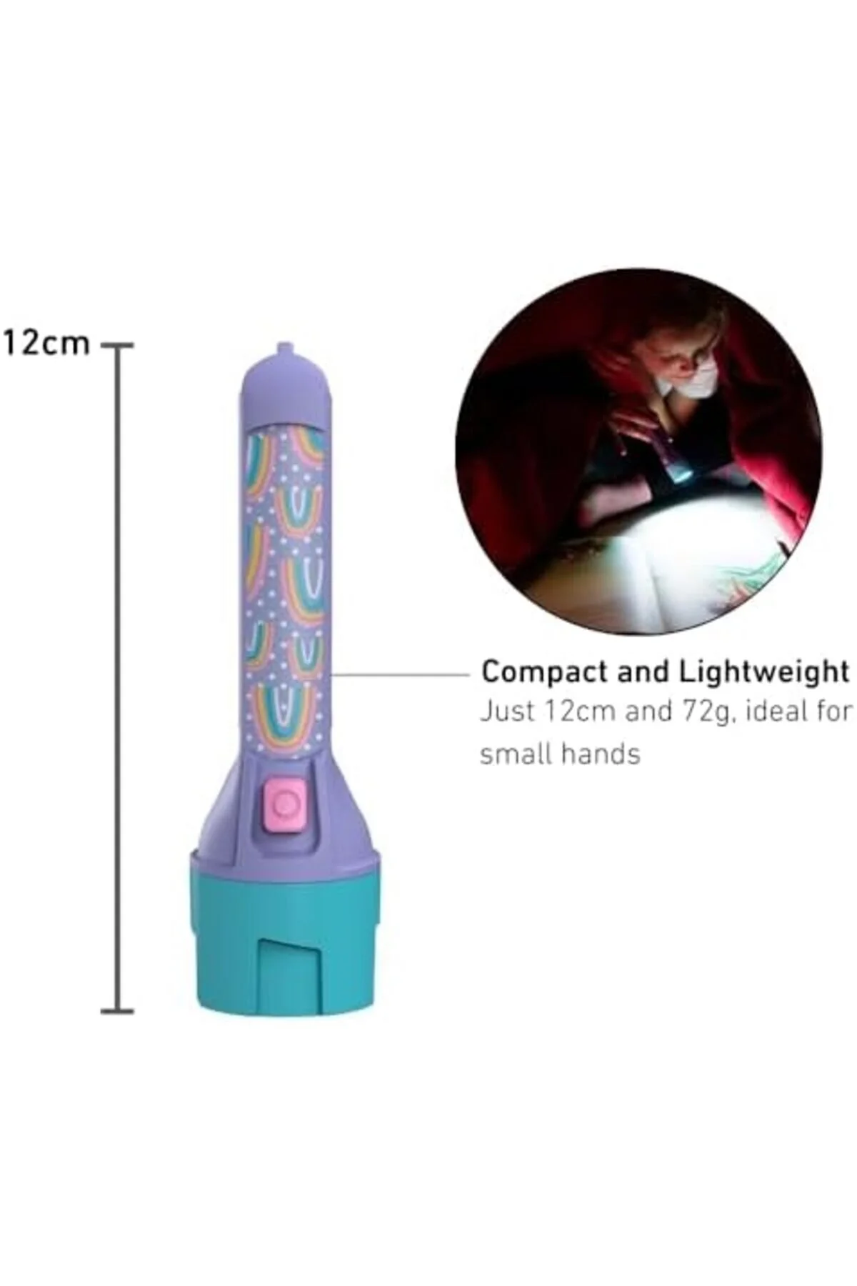 چراغ قوه کودکان PRSTORE KIDBEAM4 PURPLE STORAPR 1063348 STOREMAX