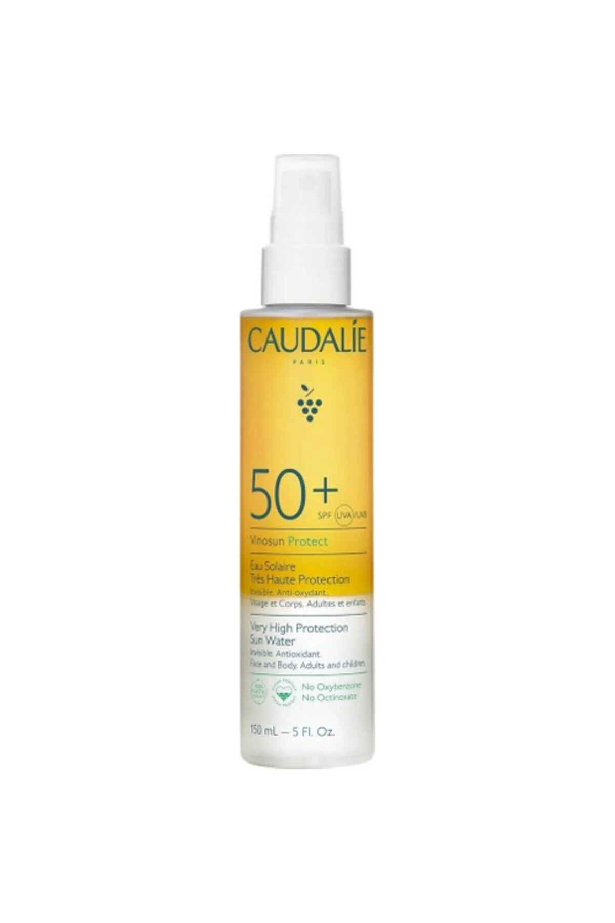 محصولات بهداشتی پرنده VINOS'S PROTECT SPF 50 SUN WATER 150 میل Caudalie