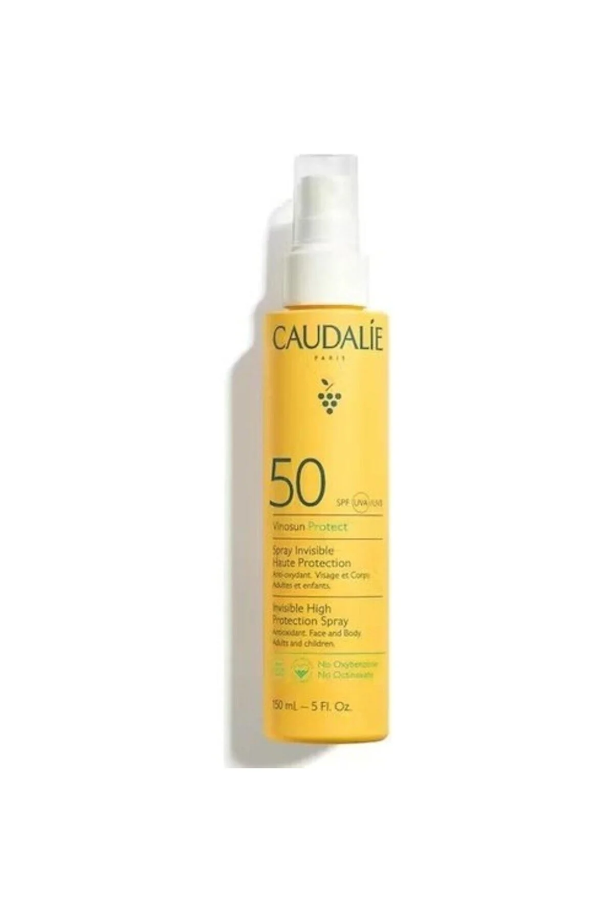 محصولات بهداشتی پرنده VINOSUN HIGH PROTECTION SPRAY SPF50 150 میل Caudalie