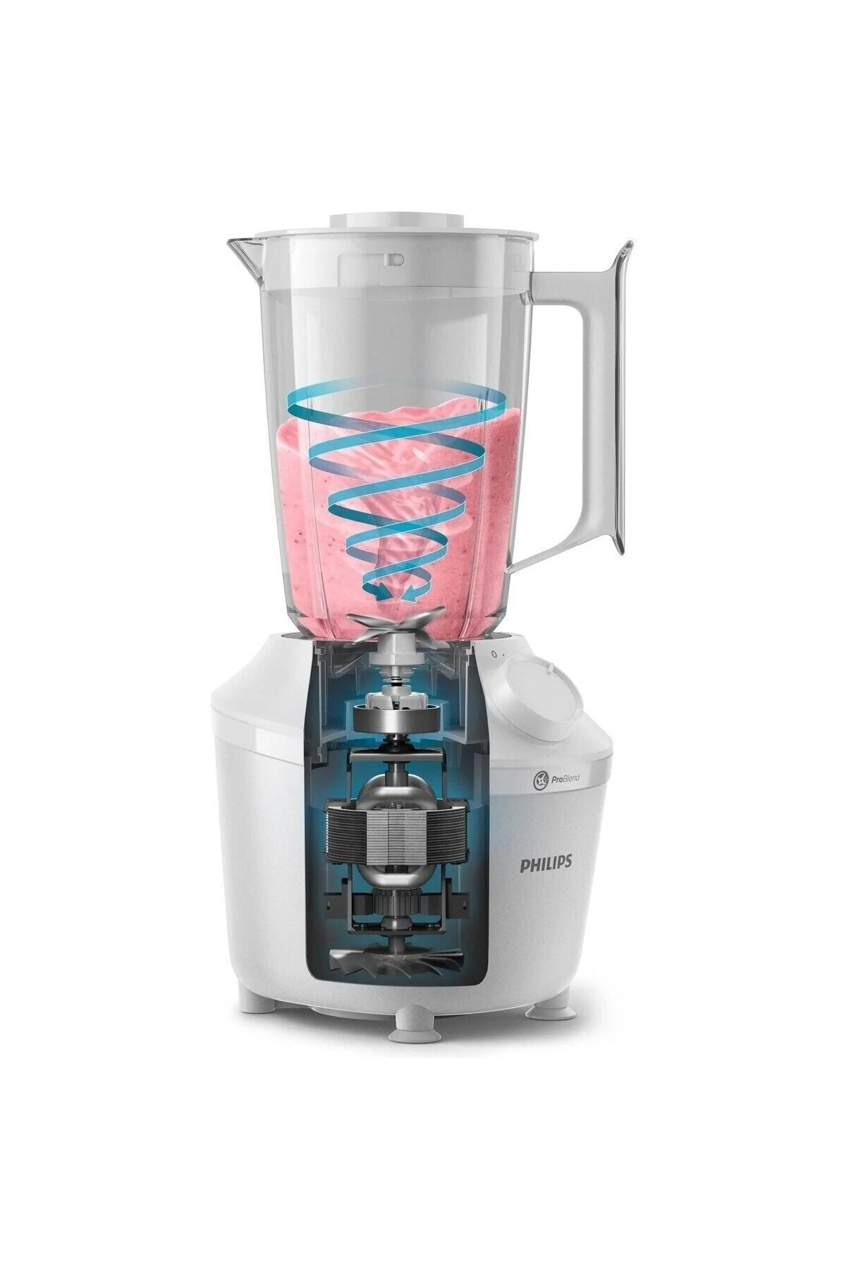 مخلوط کن شخصی کوزه بلندر 450 وات با قابلیت خرد کردن یخ اورجینال Philips