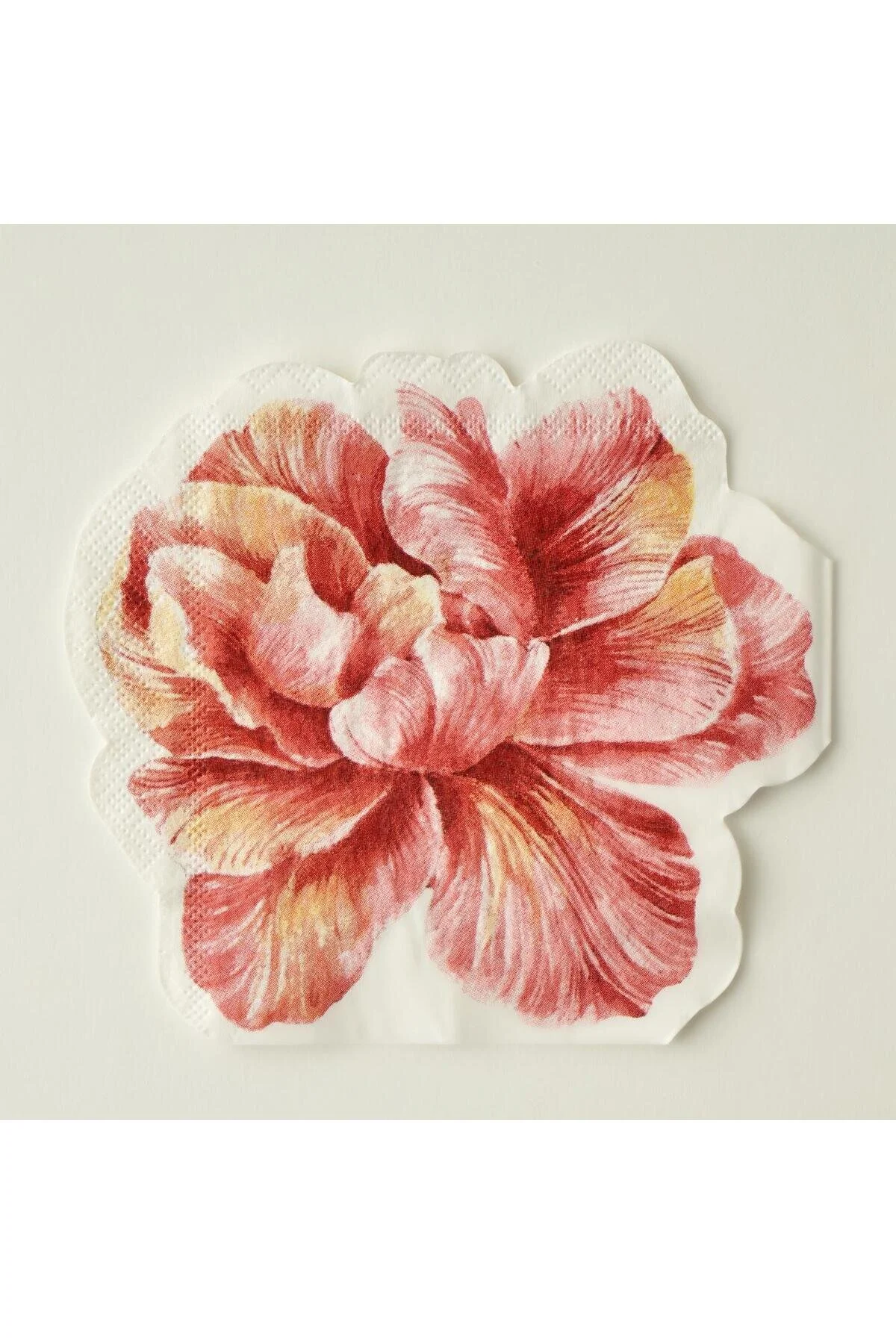 دستمال سفره کاغذی 100S PEONY PAPKIN PINK 13 5X15 سانتی متر Bella Maison