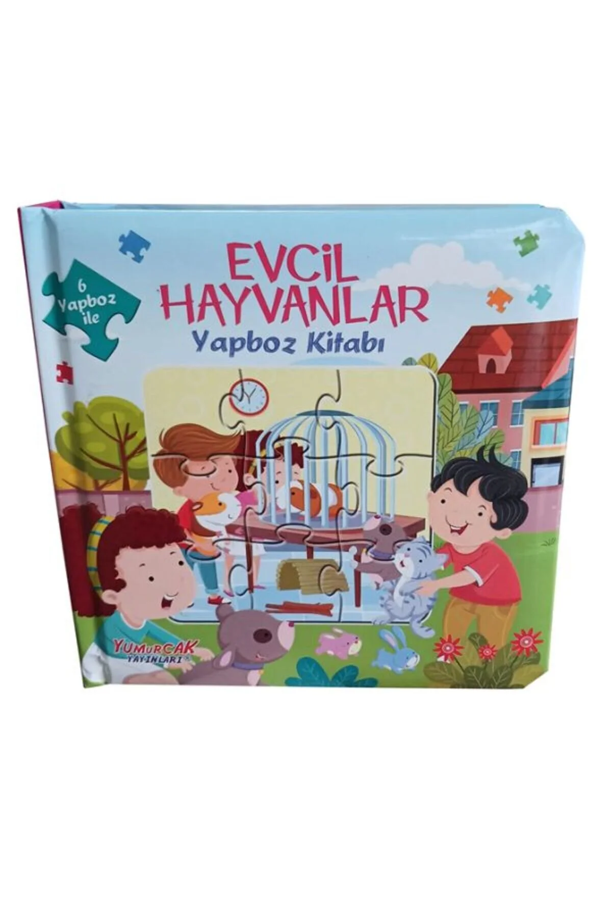 پازل کتاب حیوانات خانگی از ترکیه Yumurcak Yayınları