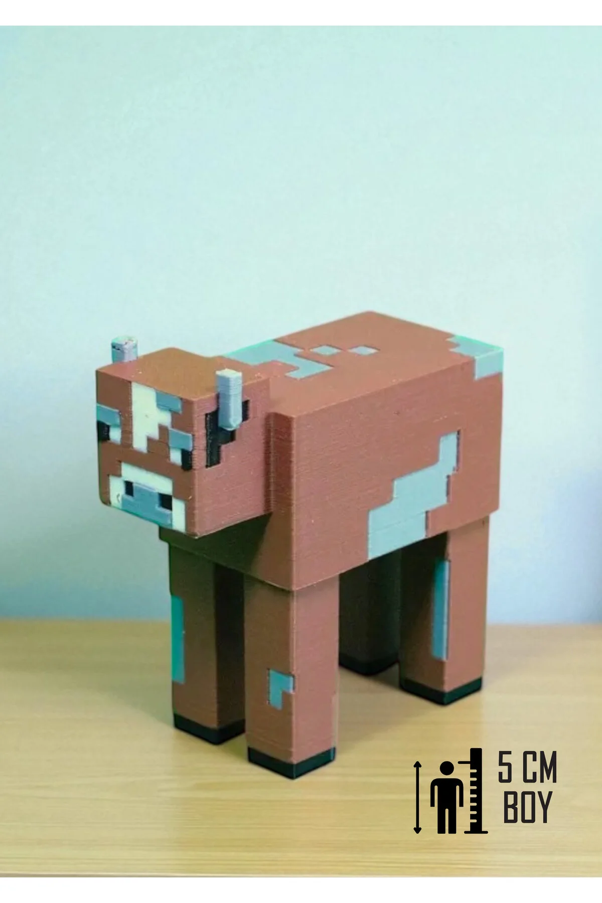 اسباب بازی های فیگور حیوانی CUBE WORLD SWEET COW – MINECRAFT 5CM MINI FIGUR GiginGo