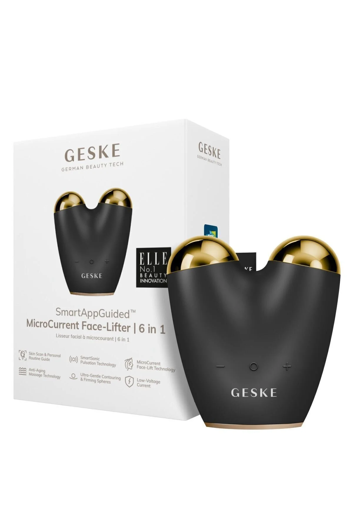 ماساژور صورت خاکستری فنجان حذف میکرو فعلی آسانسور چهره جریان 6 در 1 Gri geske