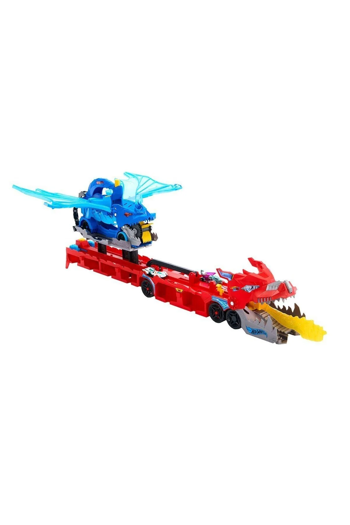 اسباب بازی های فیگور شخصیت JBM72 HOT WHEELS ULTIMATE DRAGON TRANSPORTER HOT WHEELS