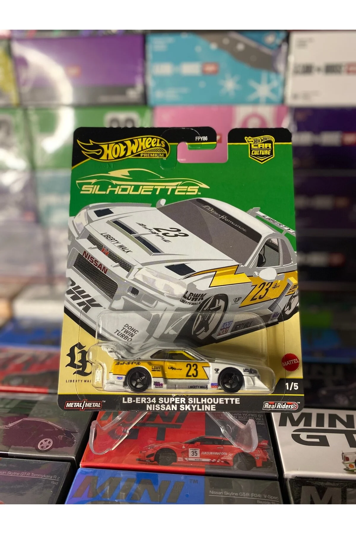 ماشین اسباب بازی کشت اتومبیل پریمیوم 2025 شبح 5 HOT WHEELS