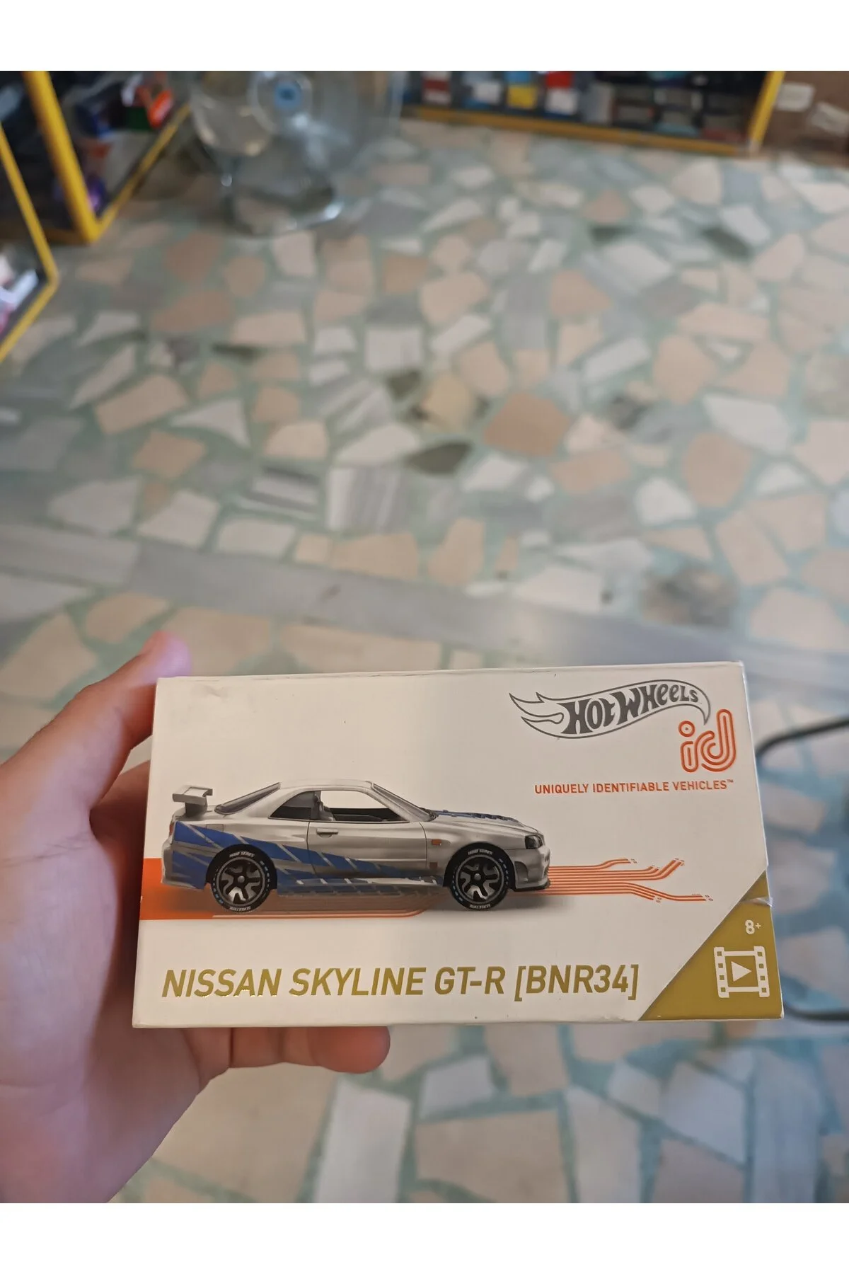 ماشین اسباب بازی ID NISSAN SKYLINE GT R نقره سریع و خشمگین HOT WHEELS