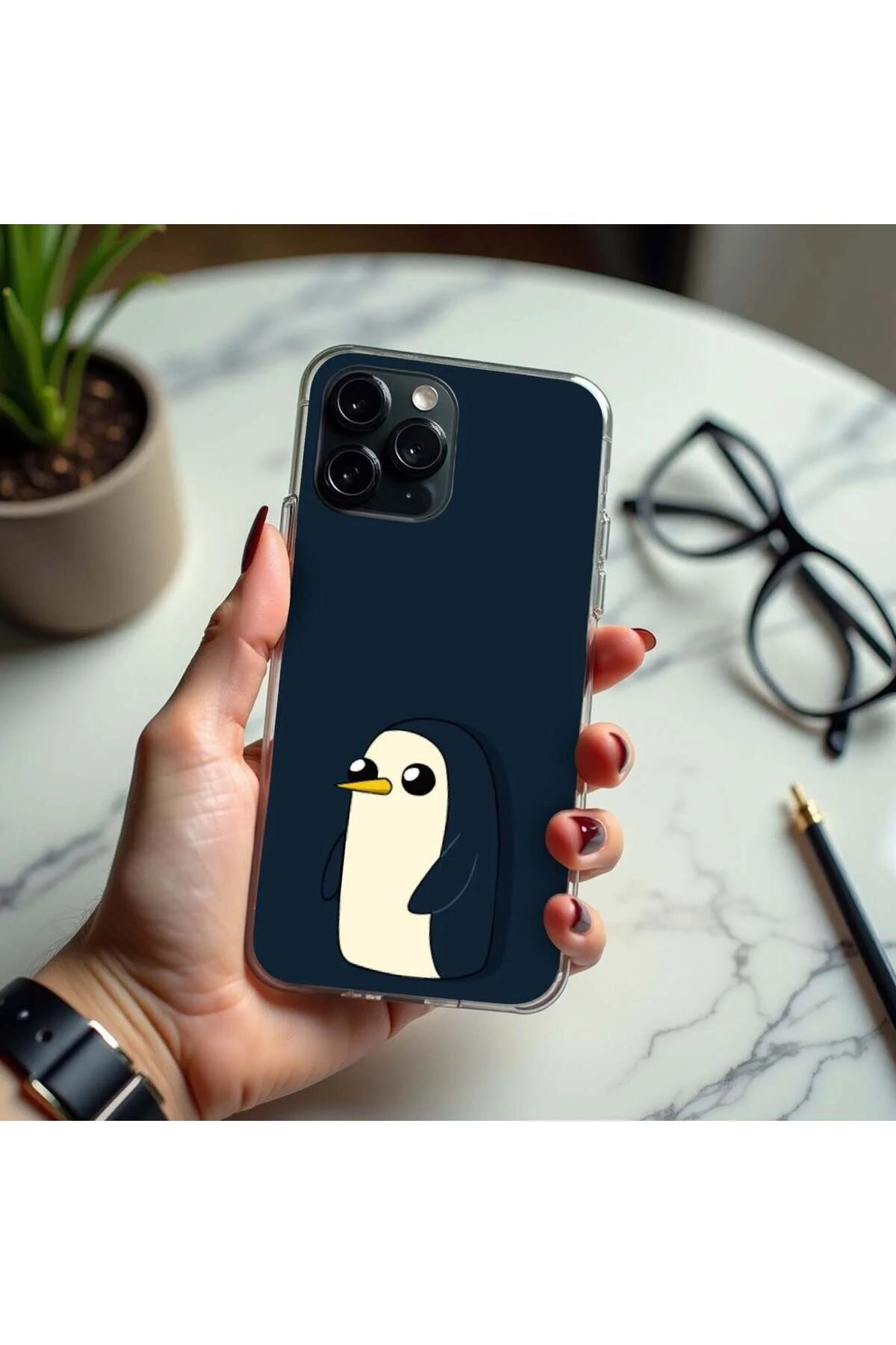 کاور و قاب ADVENTURE TIME 741 سیلیکونی شفاف با طراحی ممتاز محافظ دوربین سازگار آیفون 12 Clenq Cases