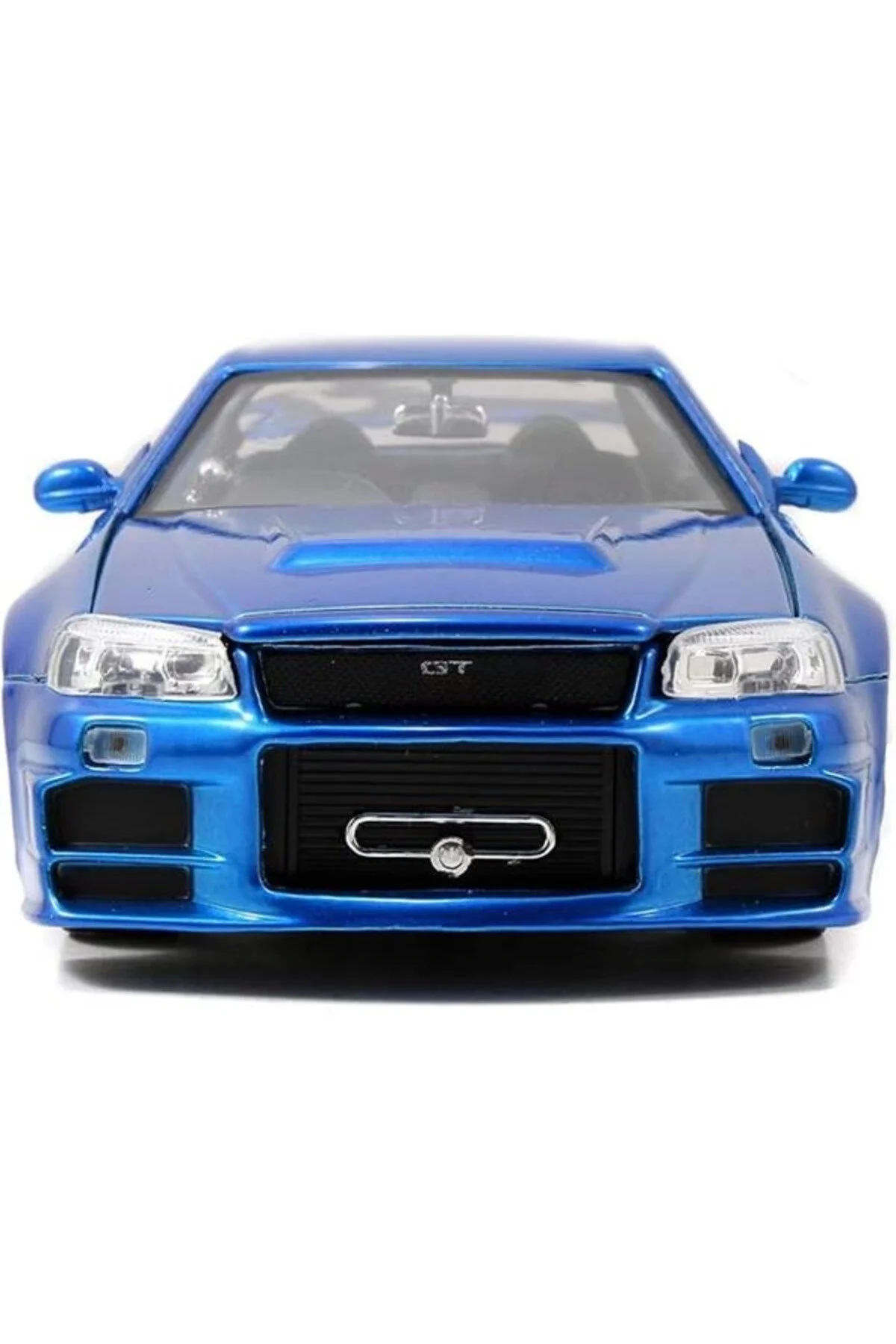 ماشین اسباب بازی های JADA FAST & FURIOUS متناسب با NISSAN SKYLINE GT R R34 مردانه 1:24 مقیاس آبی Samorian