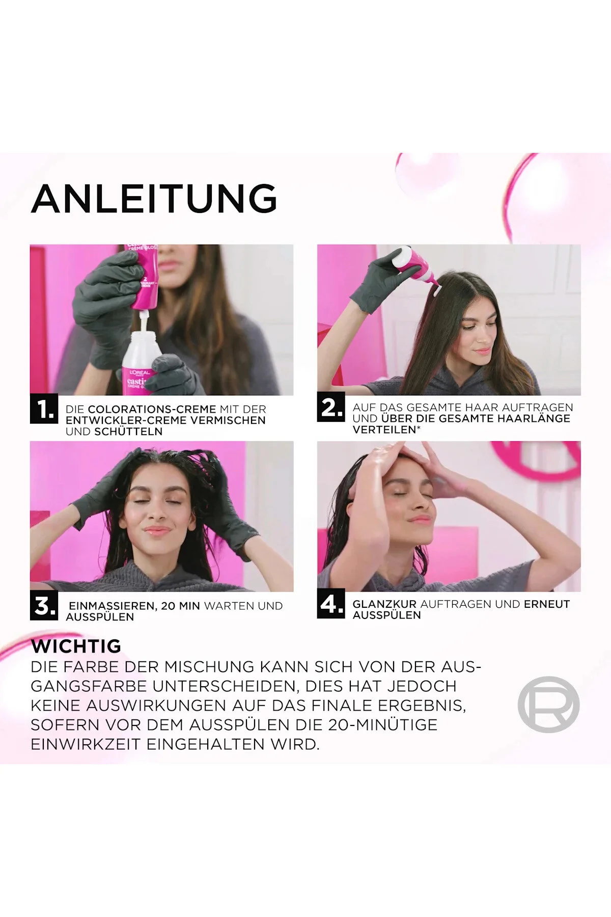 رنگ موی قهوه‌ای 180 میلی‌لیتری Casting Creme Gloss لورآل لورآل پاریس L'Oreal Paris