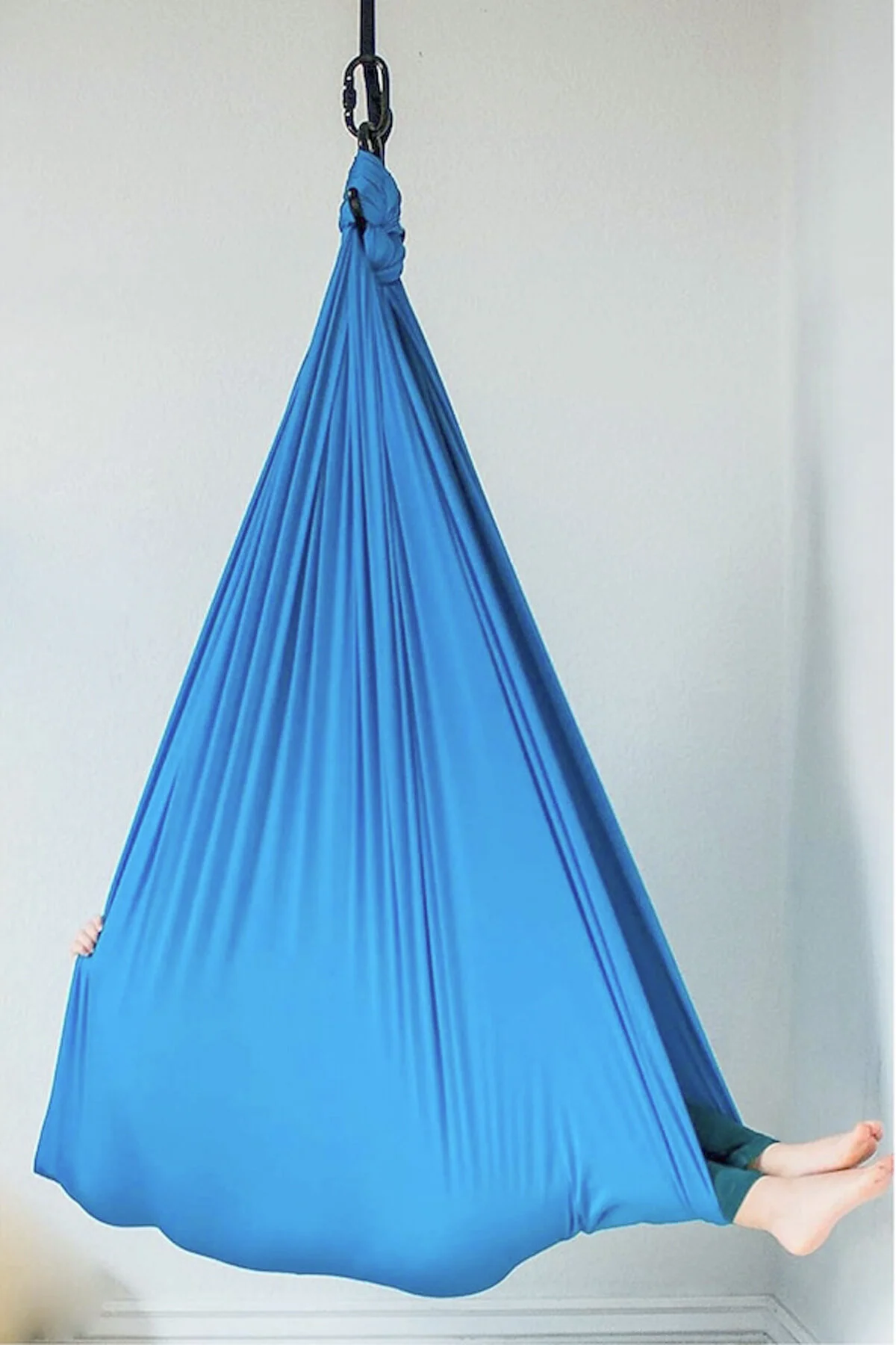 تاب و هموک آبی دخترانه پسرانه بچگانه بازی Yoga Swing Blue فعالیت ان تغییر نوسان حسی  Bundera