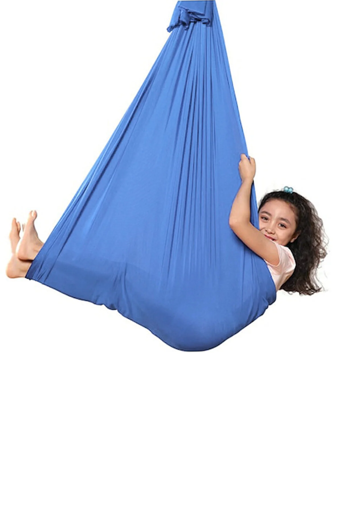 تاب و هموک آبی دخترانه پسرانه بچگانه بازی Yoga Swing Blue فعالیت ان تغییر نوسان حسی  Bundera