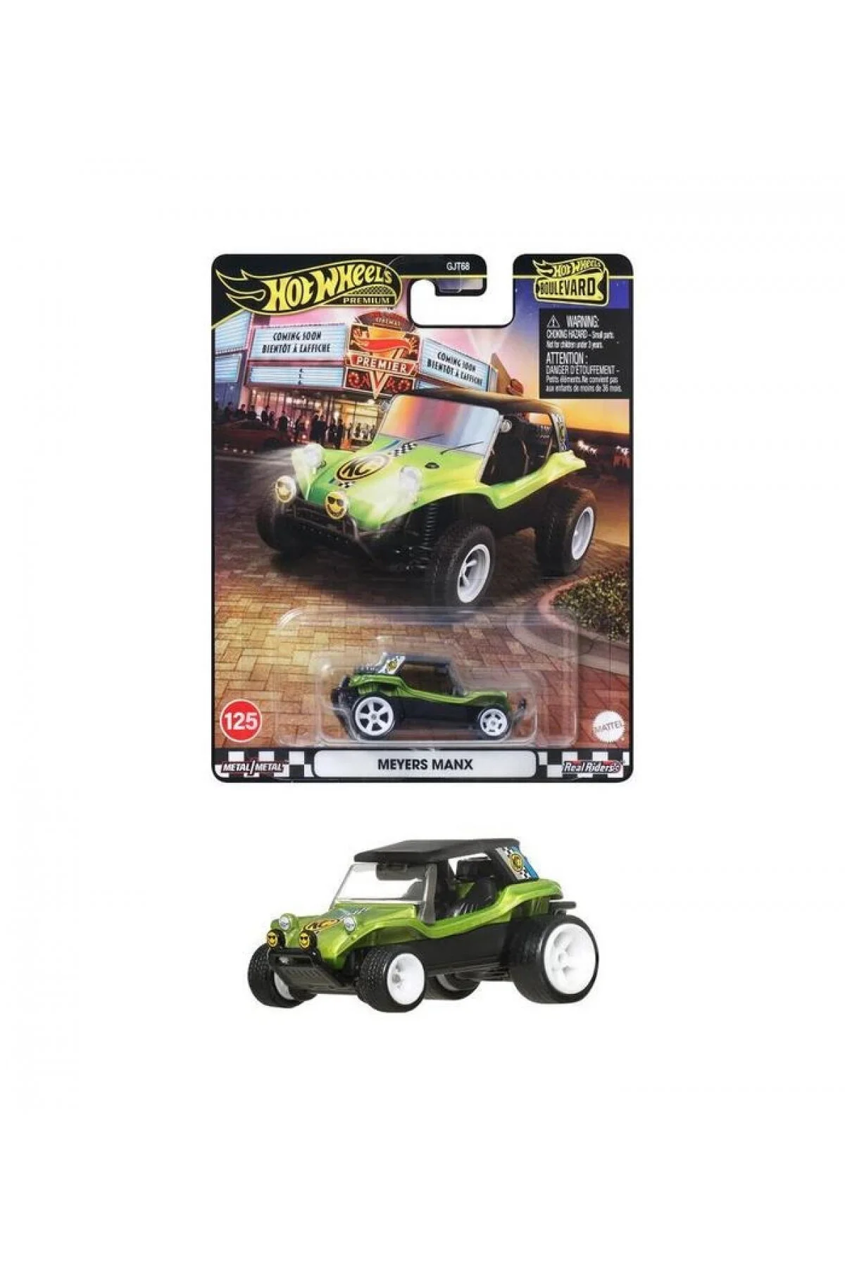 ماشین اسباب بازی بلوار پریمیوم MEYERS MANX JBL22 از ترکیه HOT WHEELS
