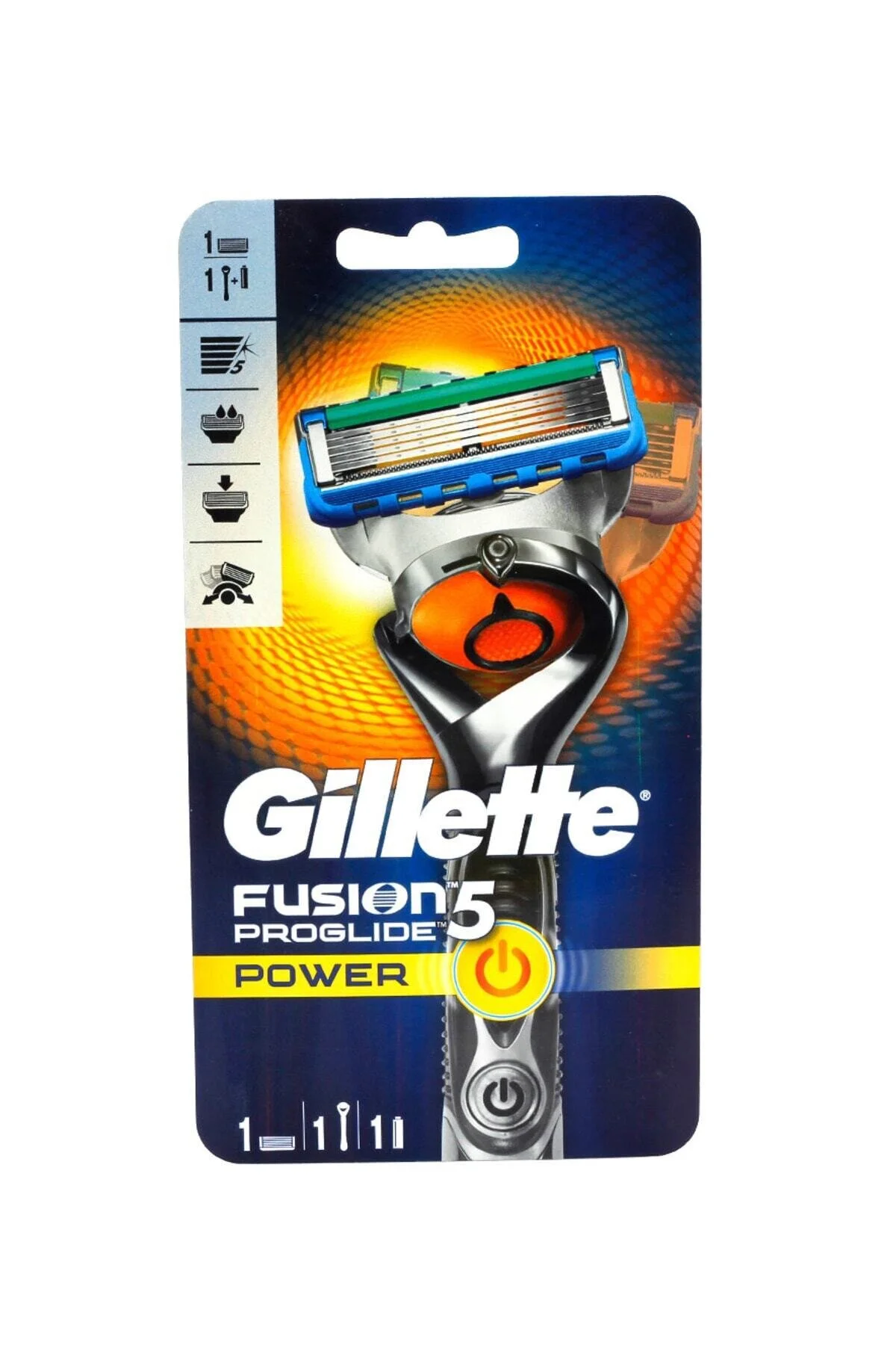 تیغ اصلاح ریش تراش FUSION PROGLIDE POWER FLEXBALL 1UP اورجینال Gillette