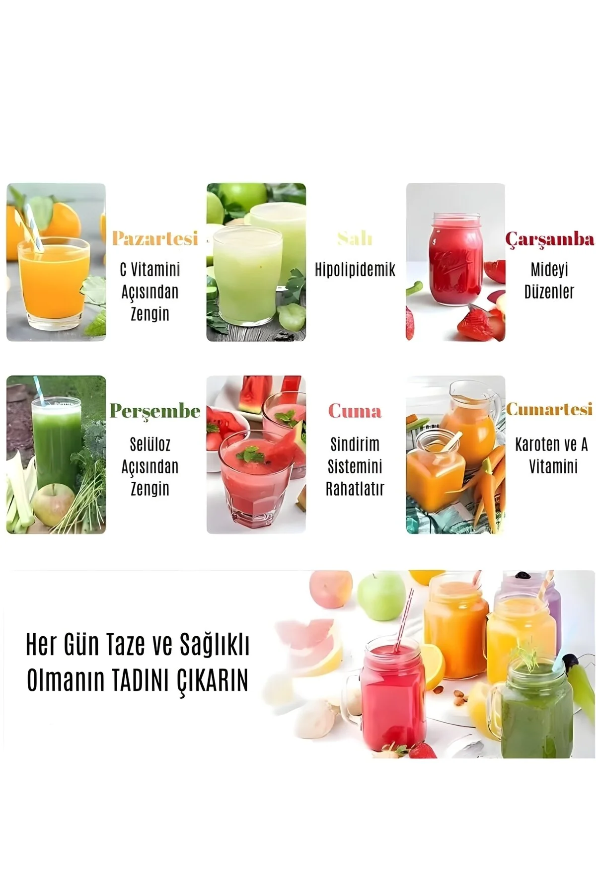 آب میوه و سبزی گیری آبمیوه فروتا 500 وات 1.5 لیتر QUICKCLEAN ضد چکه ریومی اورجینال RİOMİ