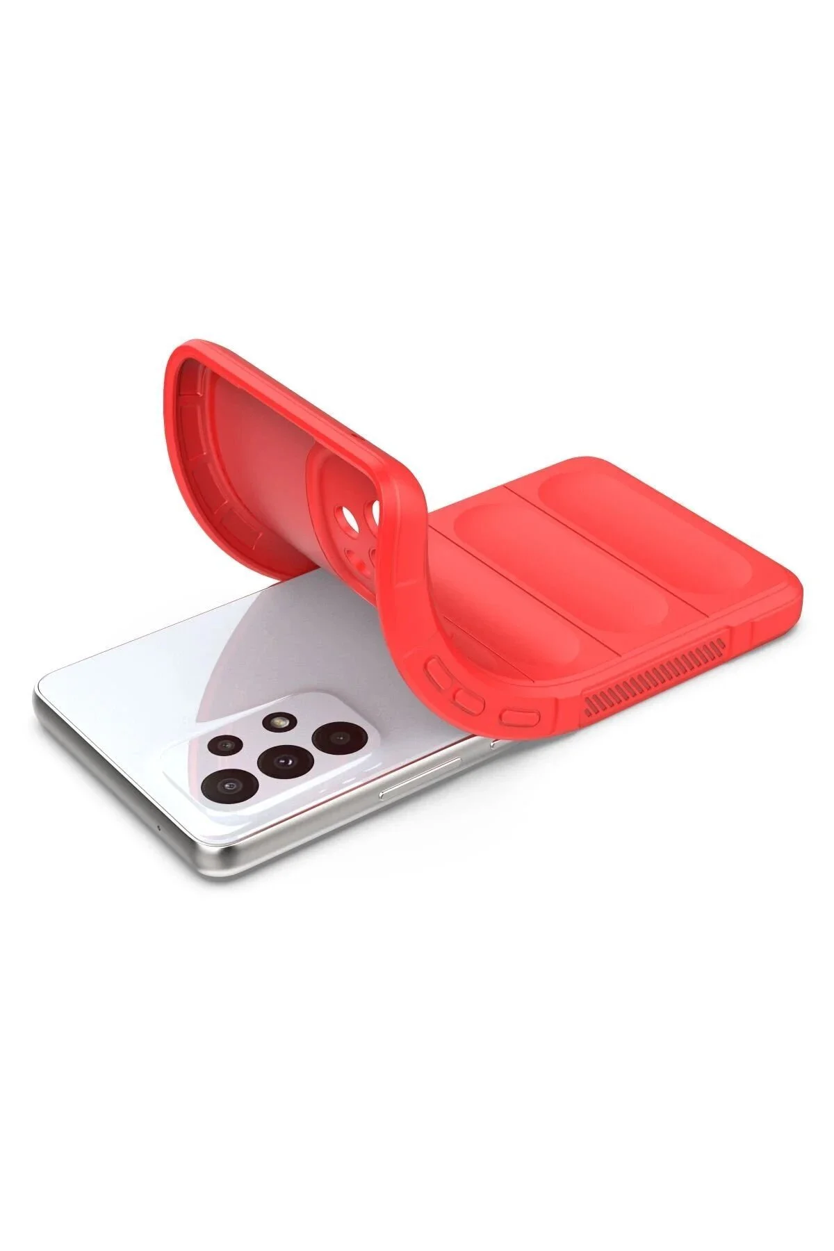 کاور تبلت SAMSUNG GALAXY A53 5G CASE OPTIMUM SILICONE RED Genel Markalar