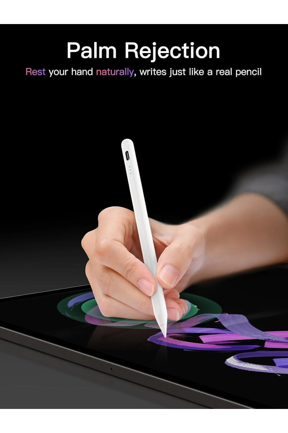 کاور تبلت IPAD 11TH GENERATION A16 10. قاب تاشو سازگار نسل 10.9 + ماوس صفحه کلید بلوتوث قلم قرمز نخل m.tk moveteck