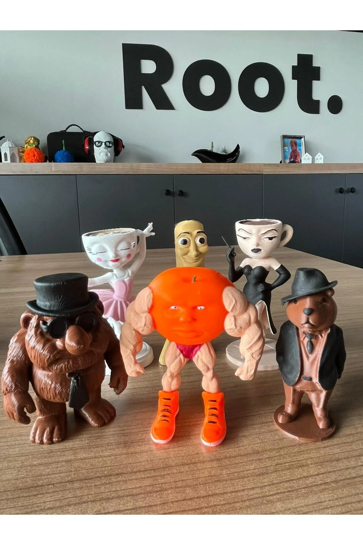 فیگور مدیندندون شخصیت TIKTOK AI TUNG SAHUR دوست MADINDINDUN MEME FIGURE از ترکیه Root Made