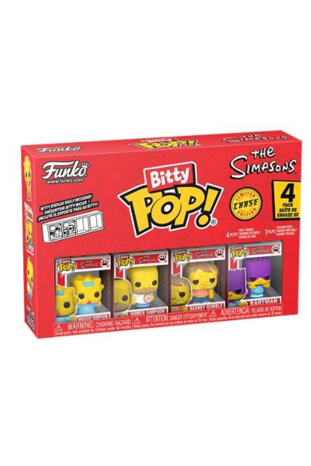 فیگور بیتی پاپ! بسته 4 سیمپسون از ترکیه Funko