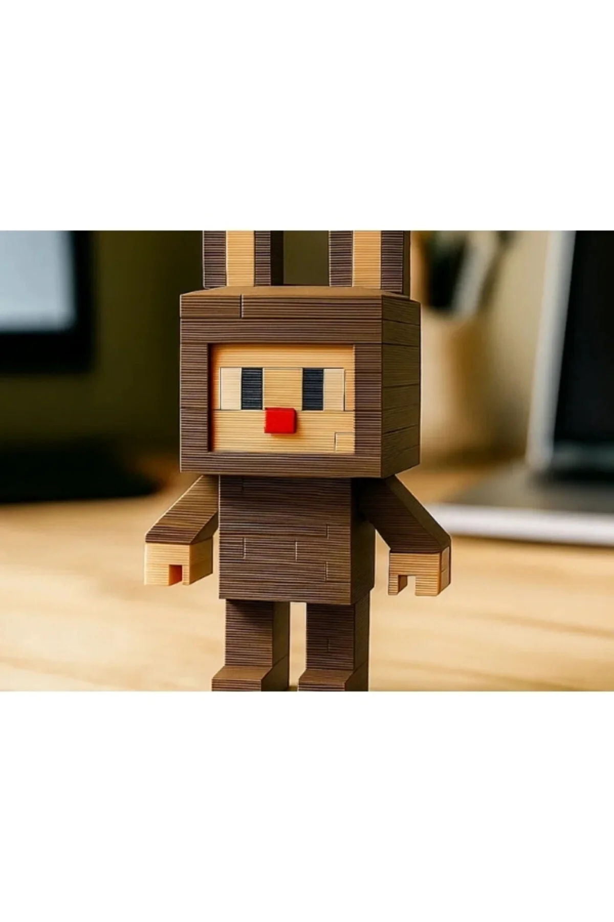 اشیاء دکوراتیو و مجسمه لابوبو طراحی MINECRAFT شکل 13CM FLEXIS WE MAKE IT POSSIBLE FOR YOU