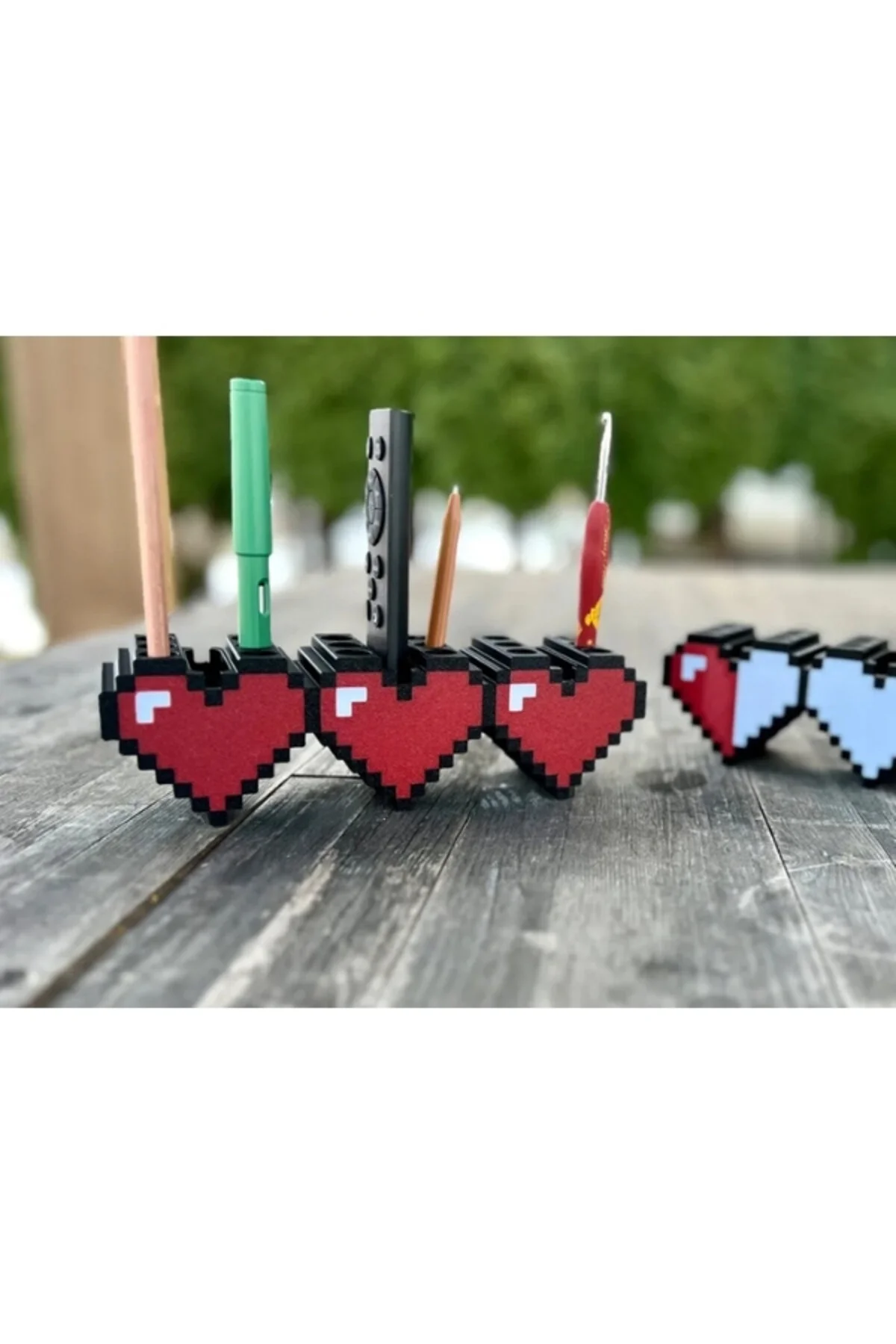 اشیاء دکوراتیو و مجسمه جای قلم MINECRAFT HEART 18CM FLEXIS WE MAKE IT POSSIBLE FOR YOU