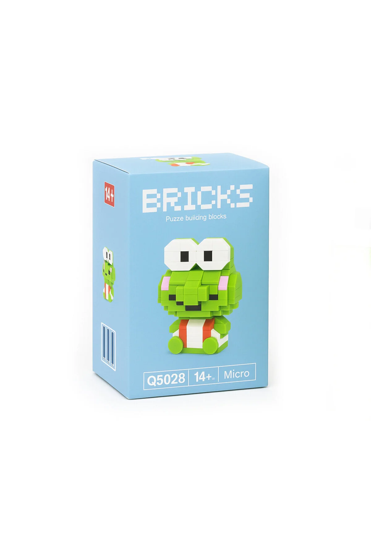 پازل سه بعدی اسباب بازی های ساختمانی شخصیت KEROPPI Bricks