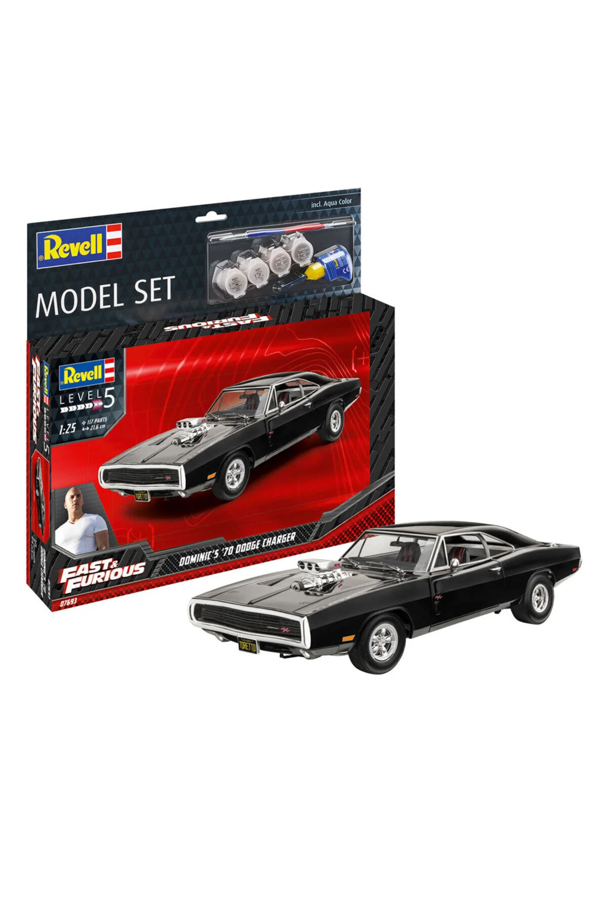 ماکت مدل Set Car Ff Dominics 70 Dodge 67693 REVELL