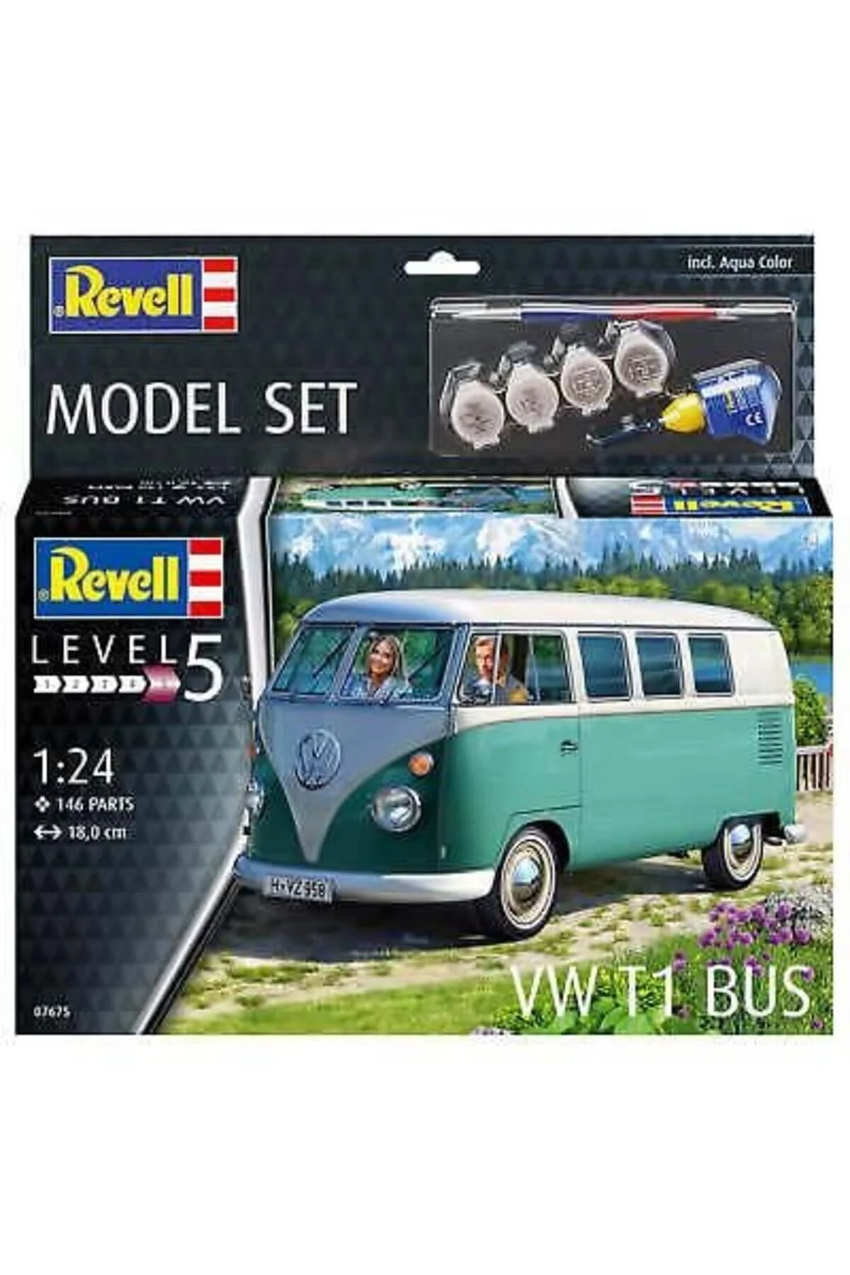 ماکت REVELL ست مدل اتوبوس VW T1 VBA67675 Genel Markalar