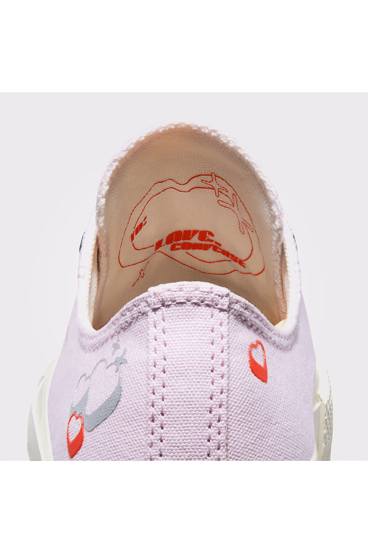 اسنیکر کفش کتانی یاسی زنانه با پلتفرم بالابر تمام استار چاک تیلور Y2K HEART کانورس Converse