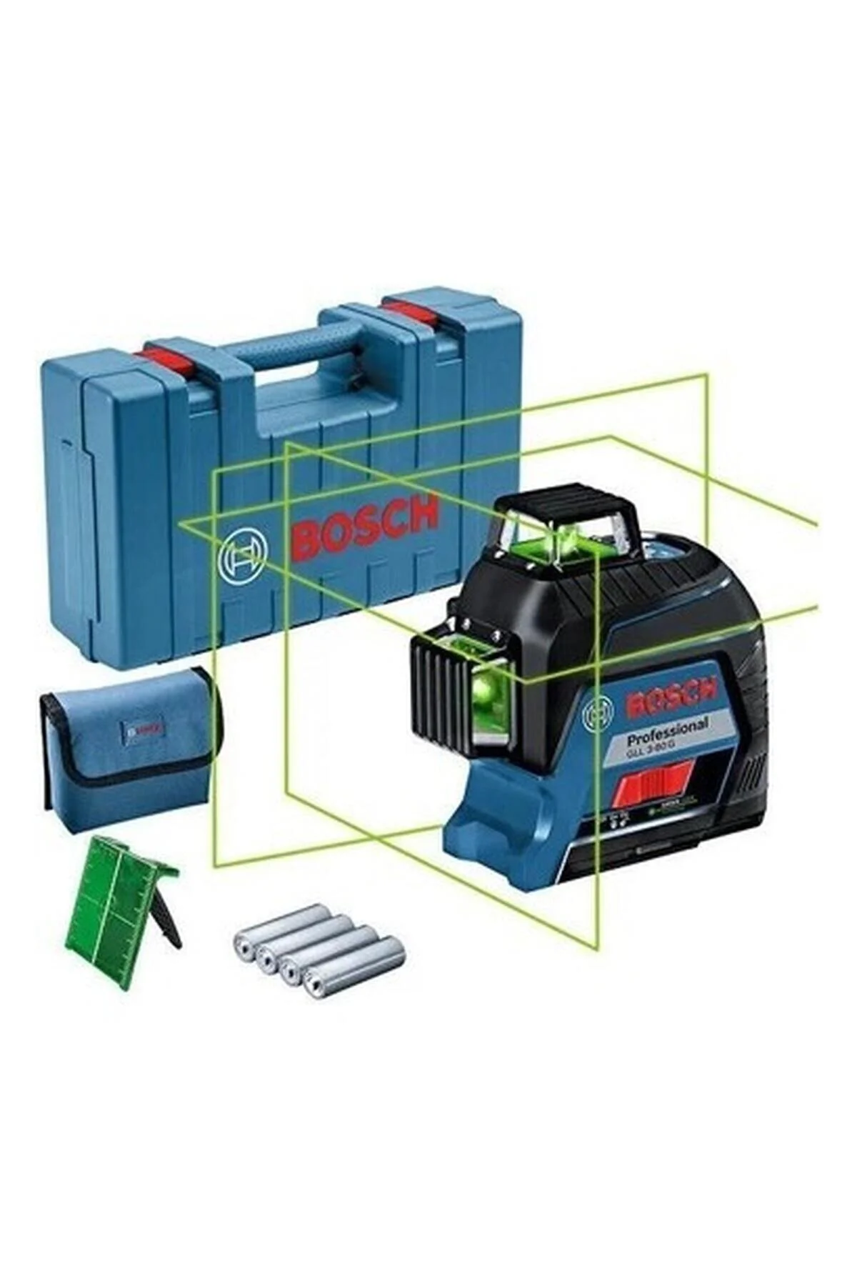 مقیاس لیزری سبز 360 درجه GLL 3 80 G بوش Bosch