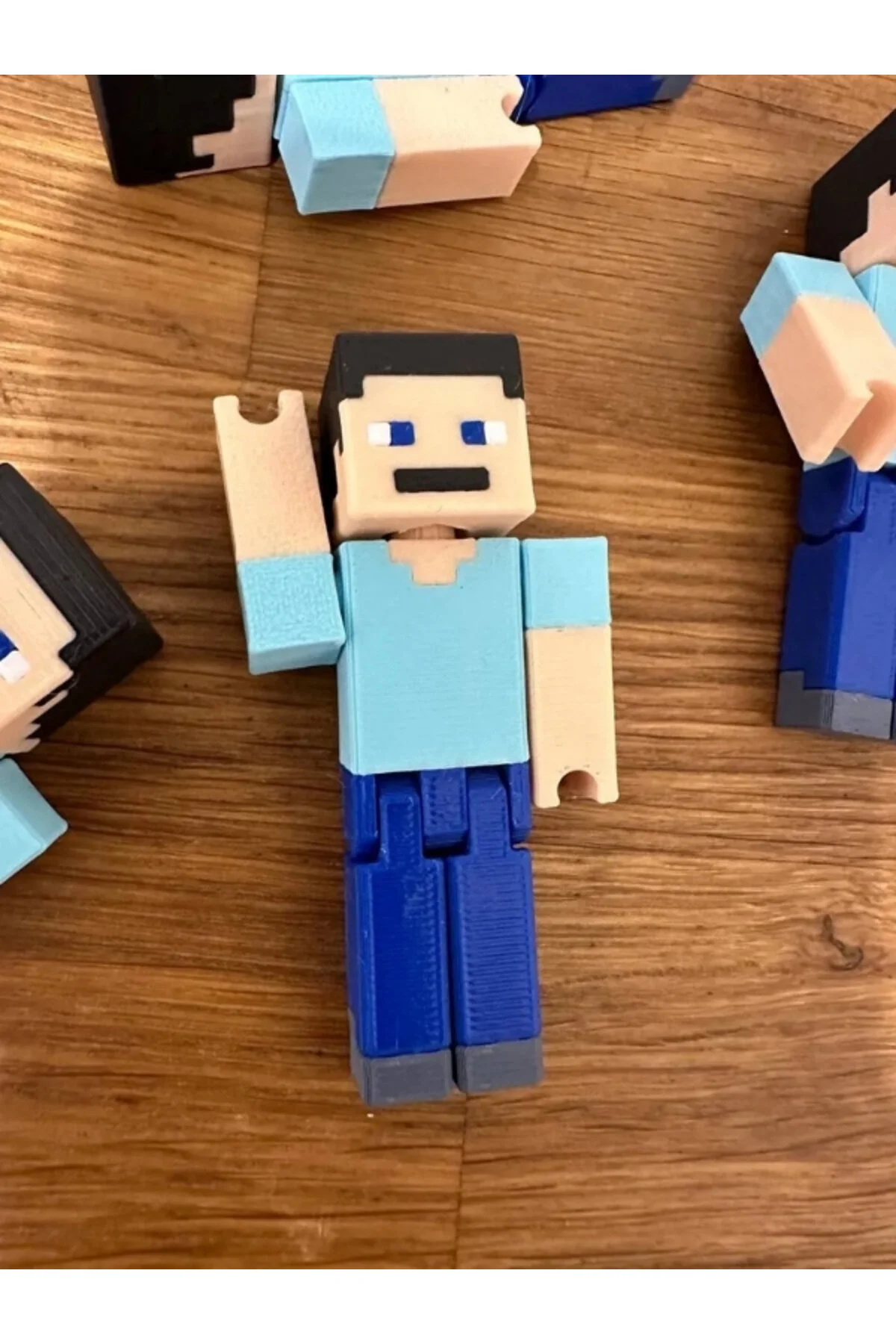 اشیاء دکوراتیو و مجسمه MINECRAFT STEVE FIGUR اورجینال FLEXIS WE MAKE IT POSSIBLE FOR YOU