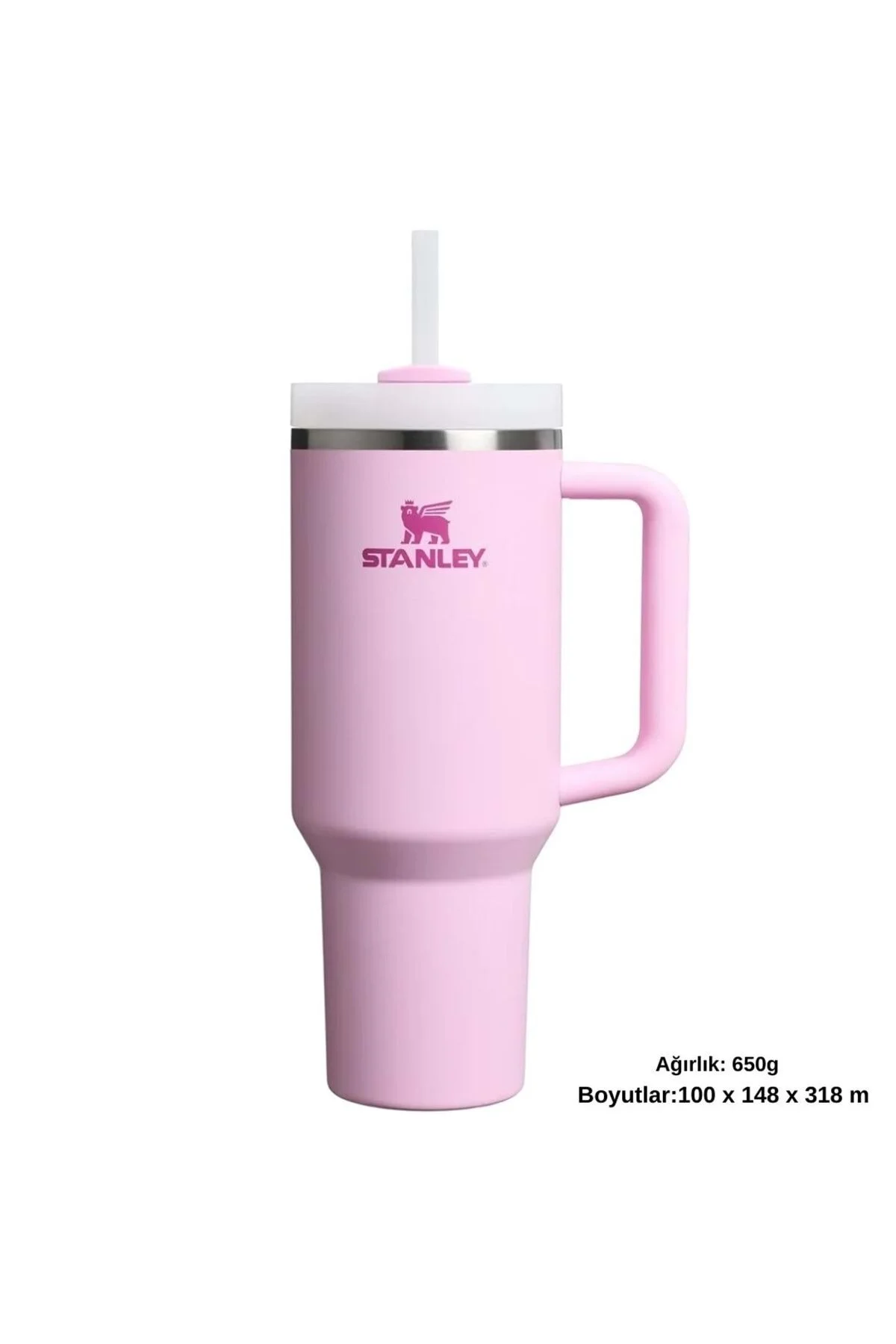 قمقمه و فلاسک STUENCHER H2.O FLOWSTATE ™ TUMBLER PIPETLI THERMOS 1.18L PIPETTE PATARTA PINK Stanley