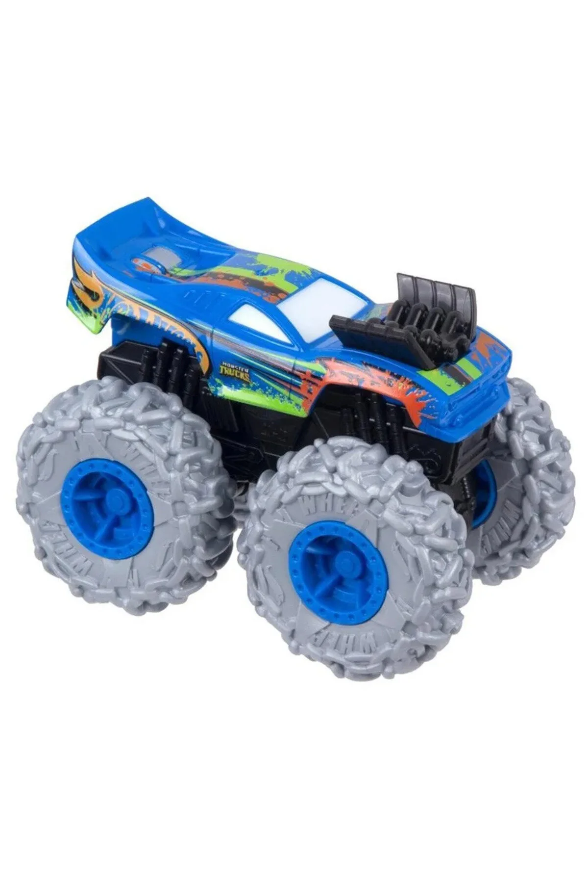 اسباب بازی های فیگور دیگر TOY MONSTER TRUCKS PULL DROP CARS 1:43 GVK37 HOT WHEELS