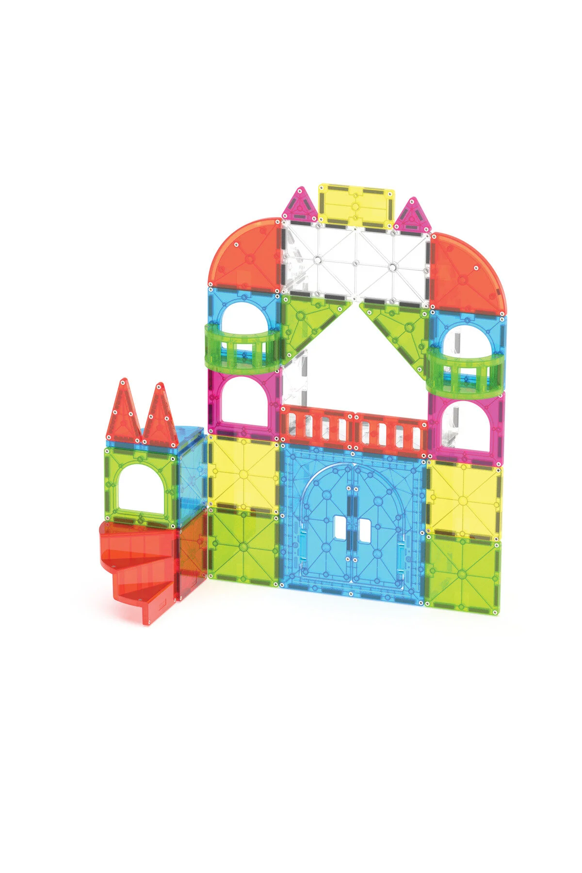 اسباب بازی های آموزشی MAGNA TILES® مرکز شهر 110 قطعه Magna Tiles