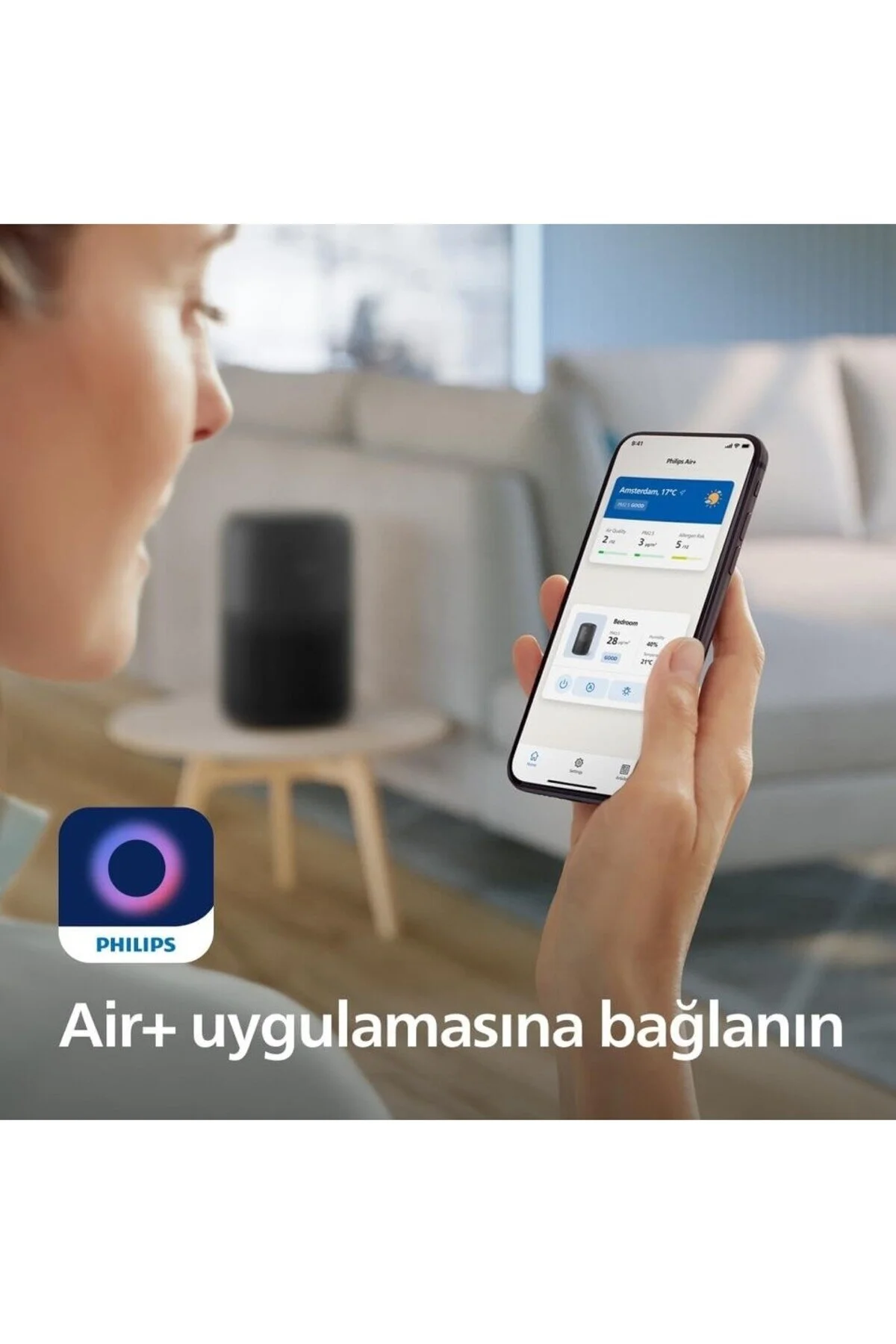 تصفیه کننده هوا موثر تا 65 متر مربع هپا و فیلتر کربن اکتیو با هدیه کفش اورجینال Philips