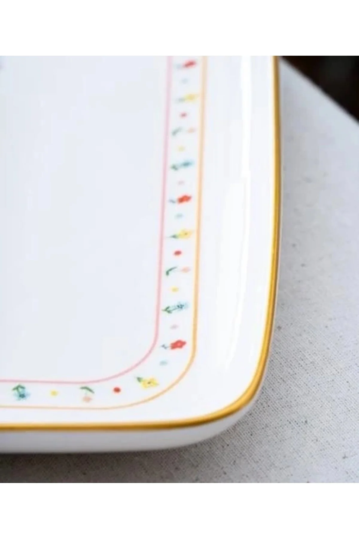 بشقاب LIVALDI صفحه کوچک 30 X 19 CM TKEBT سفید ACAR