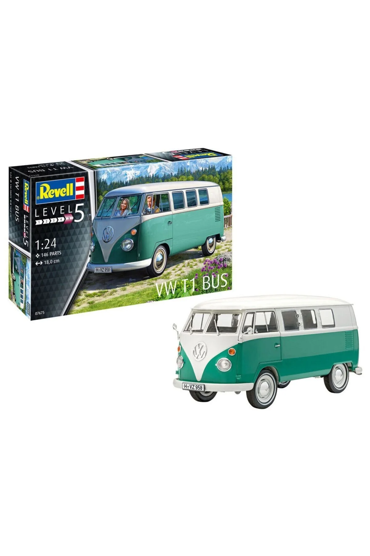 ماکت REVELL ست مدل اتوبوس VW T1 VBA67675 Genel Markalar