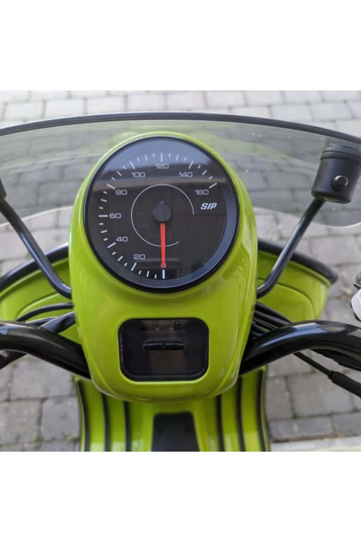 ست بدنه موتورسیکلت نشانگر سرعت و مدار VESPA PX 1983 2014 عملکرد SIP