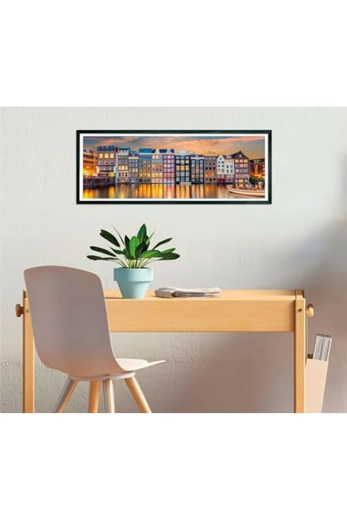 پازل HTTPS 1000 دست. PANORAMA HQ BRIGHT AMSTERDAM SHOP BLUE 1094633 STOREMAX