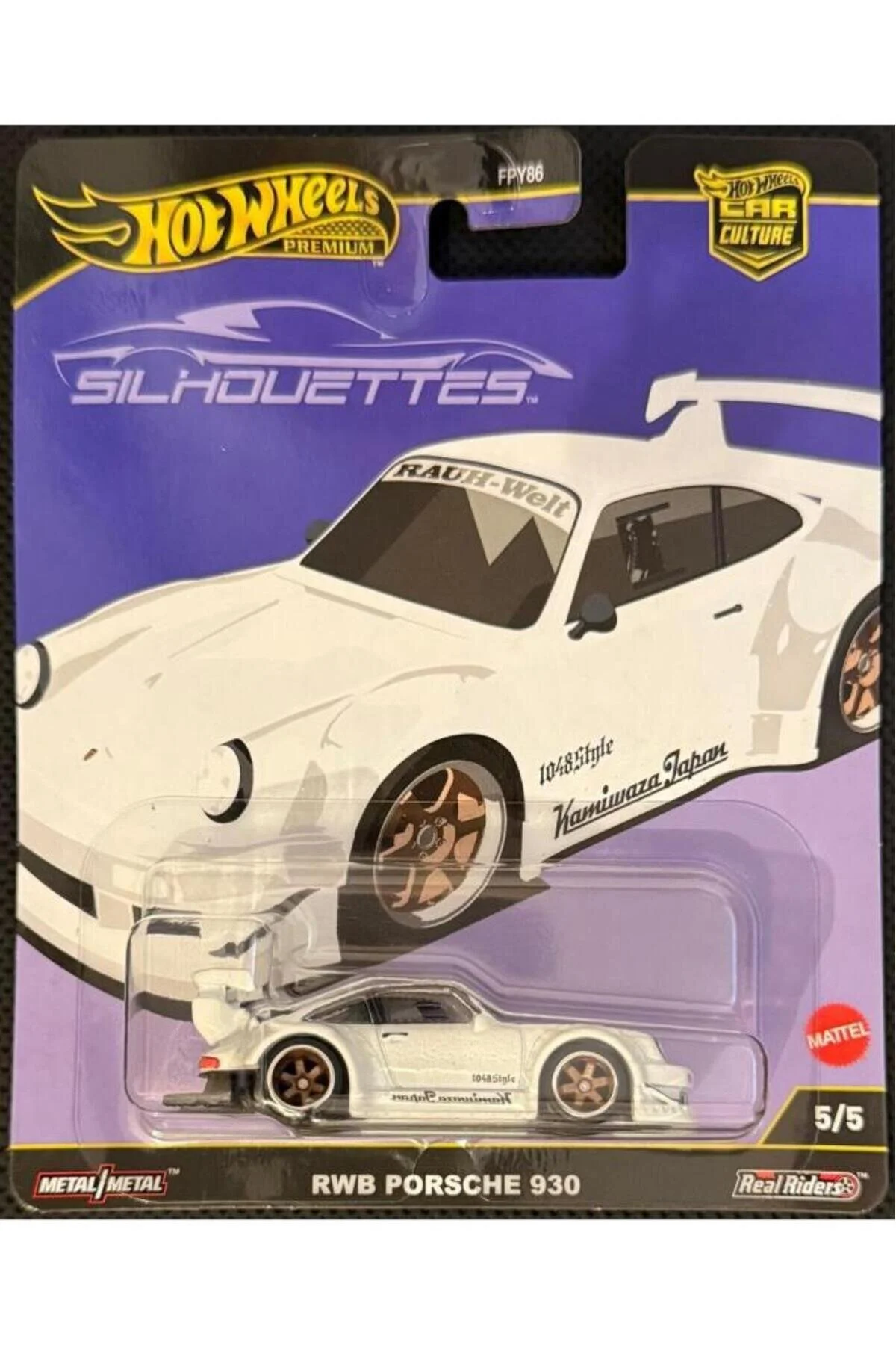 ماشین اسباب بازی کشت اتومبیل حق بیمه RWB PORSCHE 90 FPY86 JBK58 HOT WHEELS
